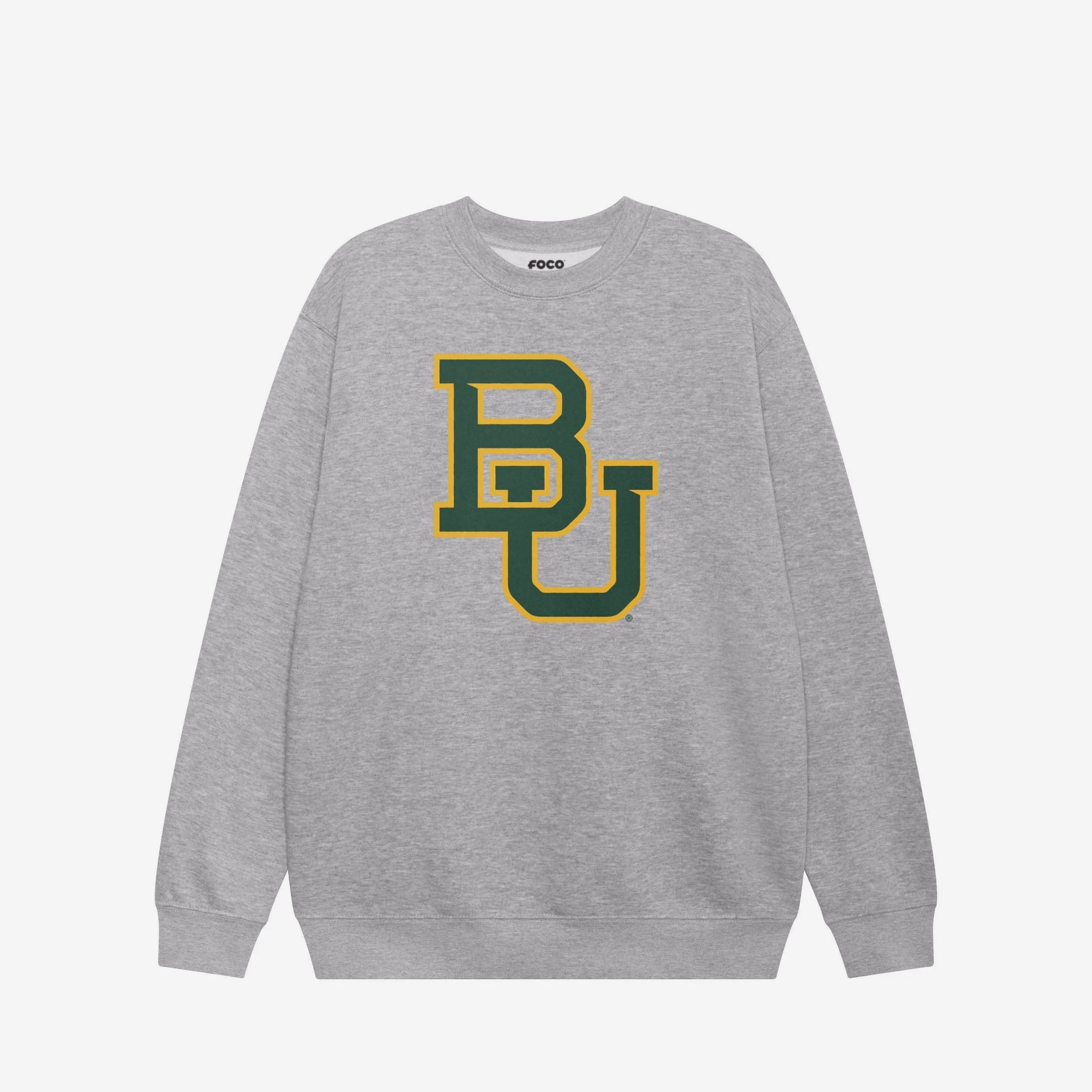 Baylor Bears Primary Logo Crew Neck Sweatshirt