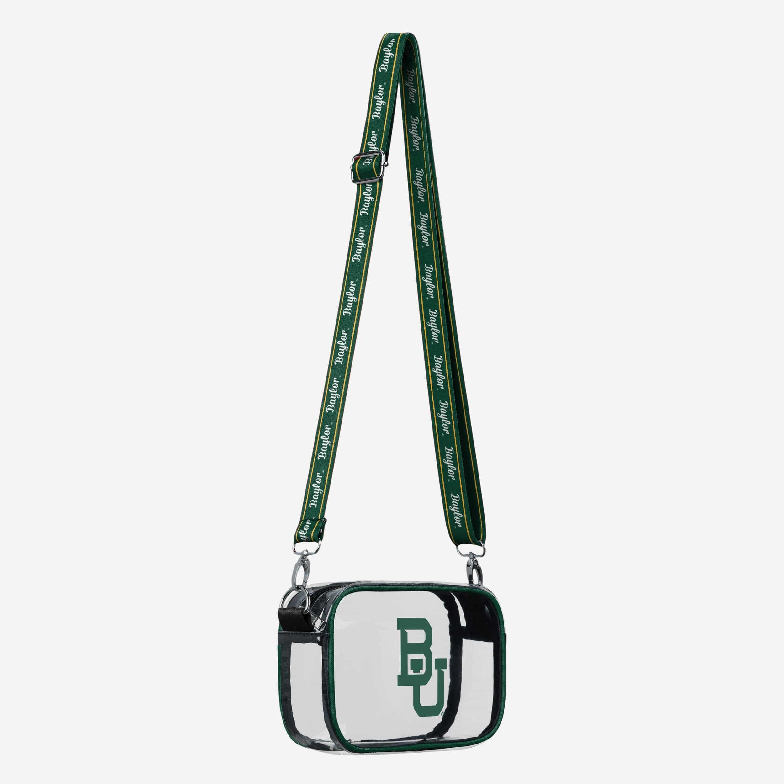 Baylor Bears Team Stripe Clear Crossbody Bag - Image 2