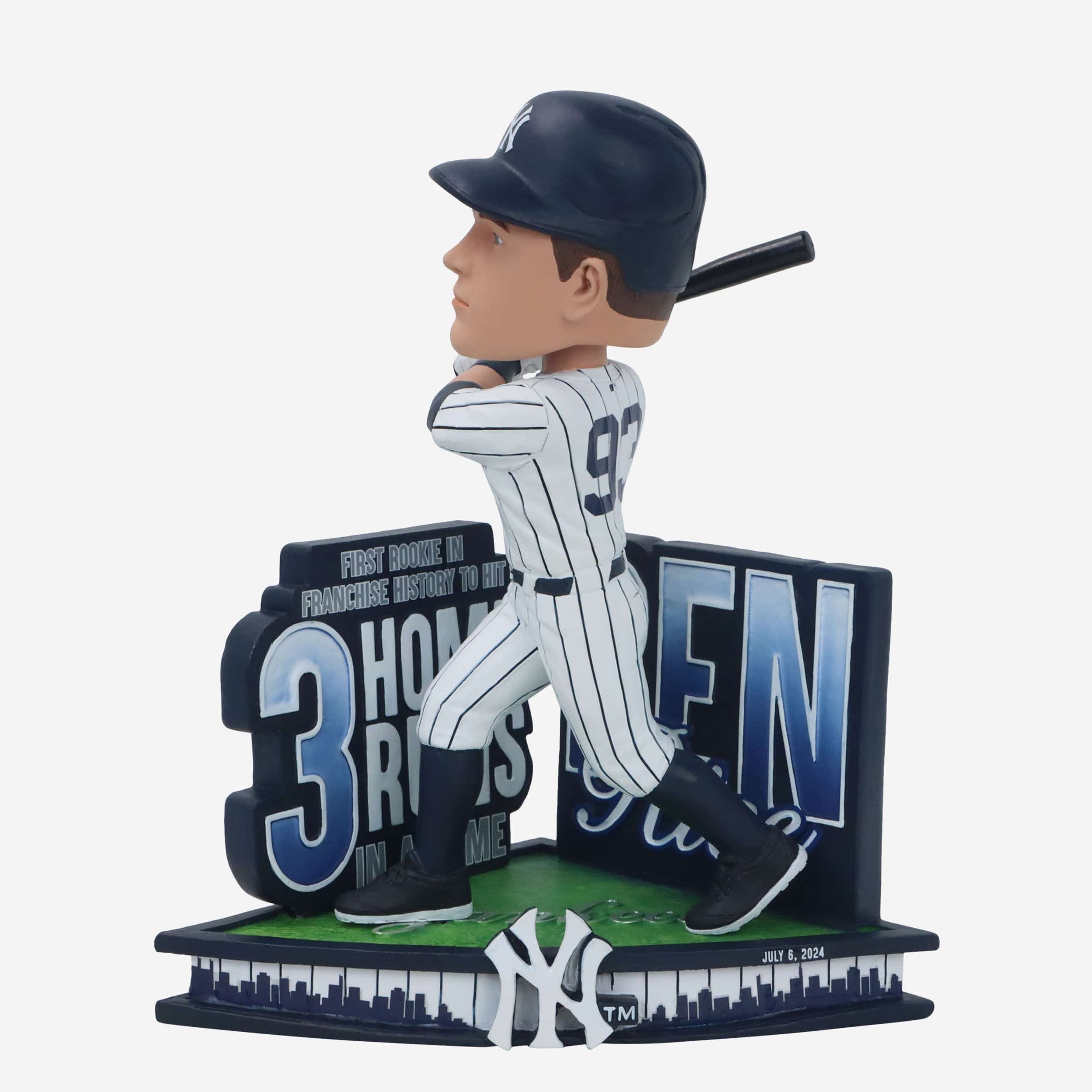Ben Rice New York Yankees 3 Home Run Game Bobblehead