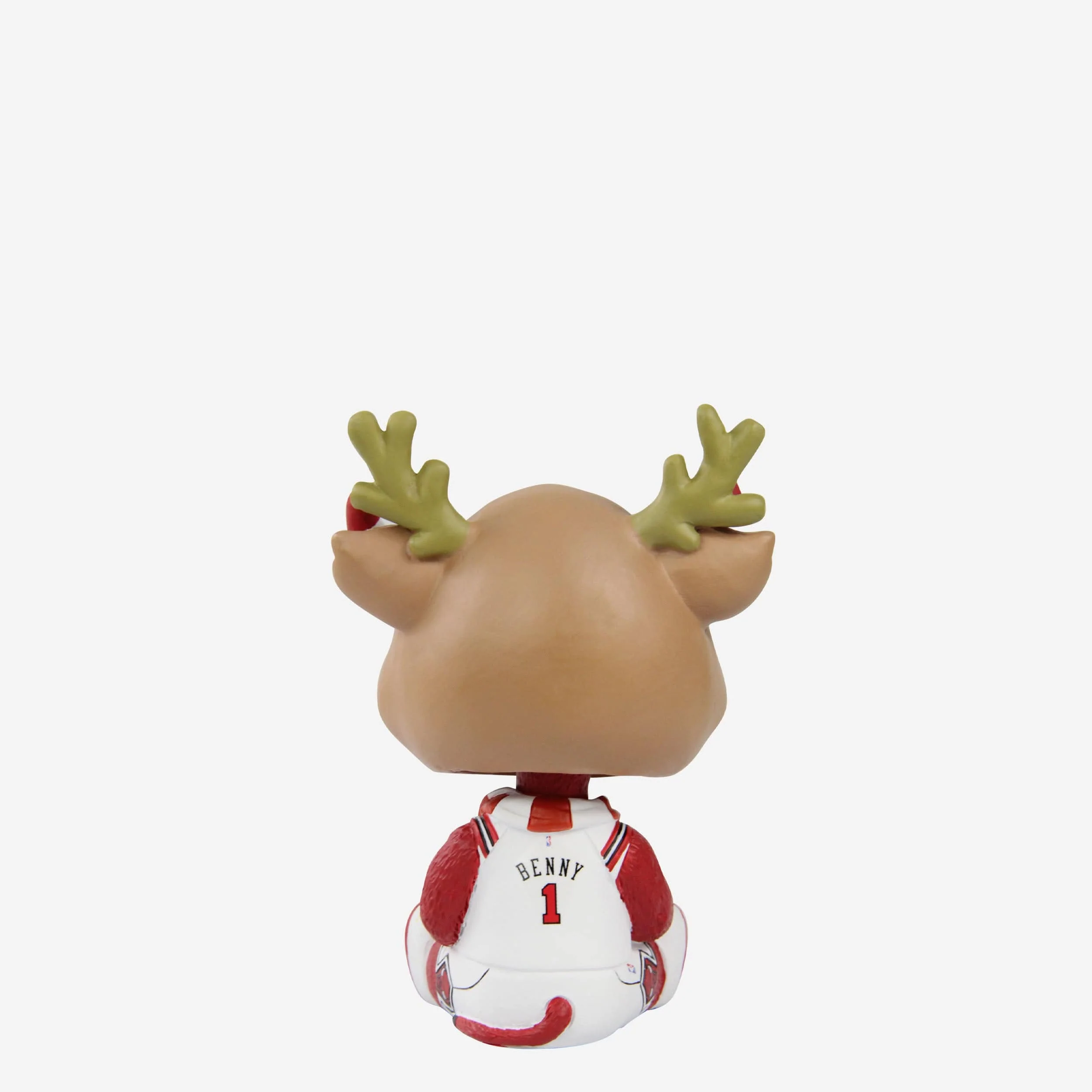 Benny The Bull Chicago Bulls Christmas Mascot Bobble Bro Mini Bobblehead - Image 2