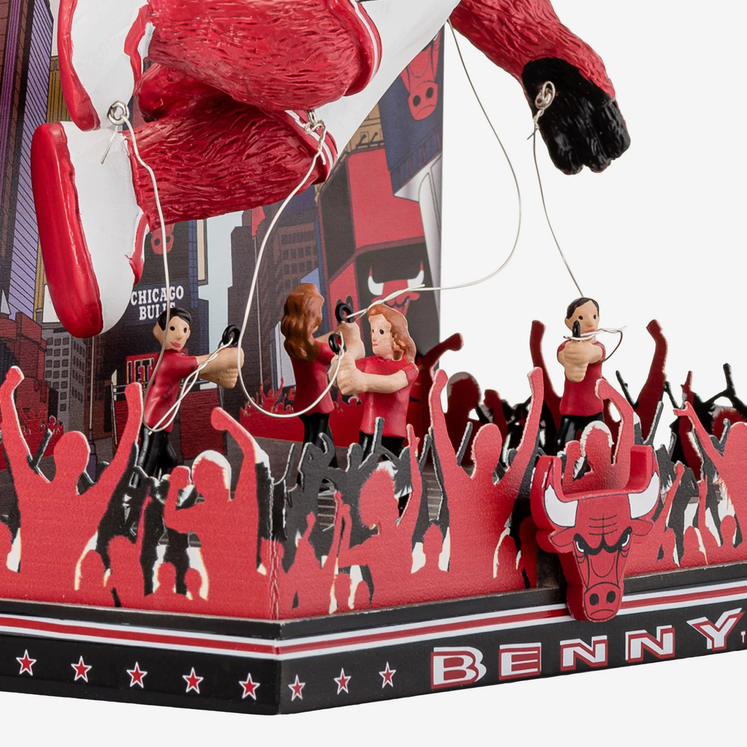 Benny The Bull Chicago Bulls Thanksgiving Mascot Bobblehead - Image 3