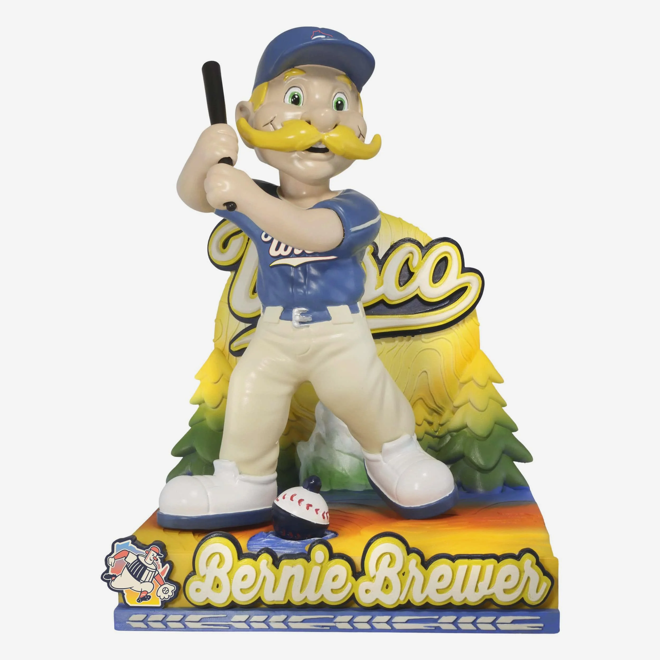 Bernie Brewer Milwaukee Brewers 2026 City Connect Jersey Mascot Bobblehead