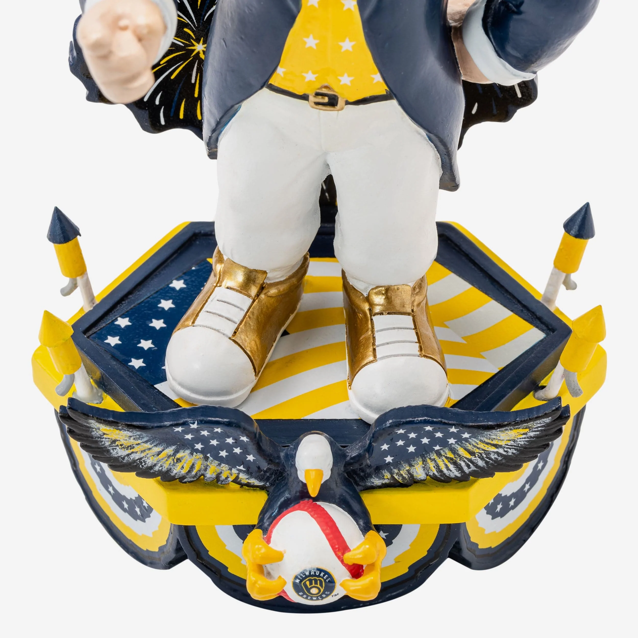 Bernie Brewer Milwaukee Brewers Americana Mascot Bobblehead - Image 3
