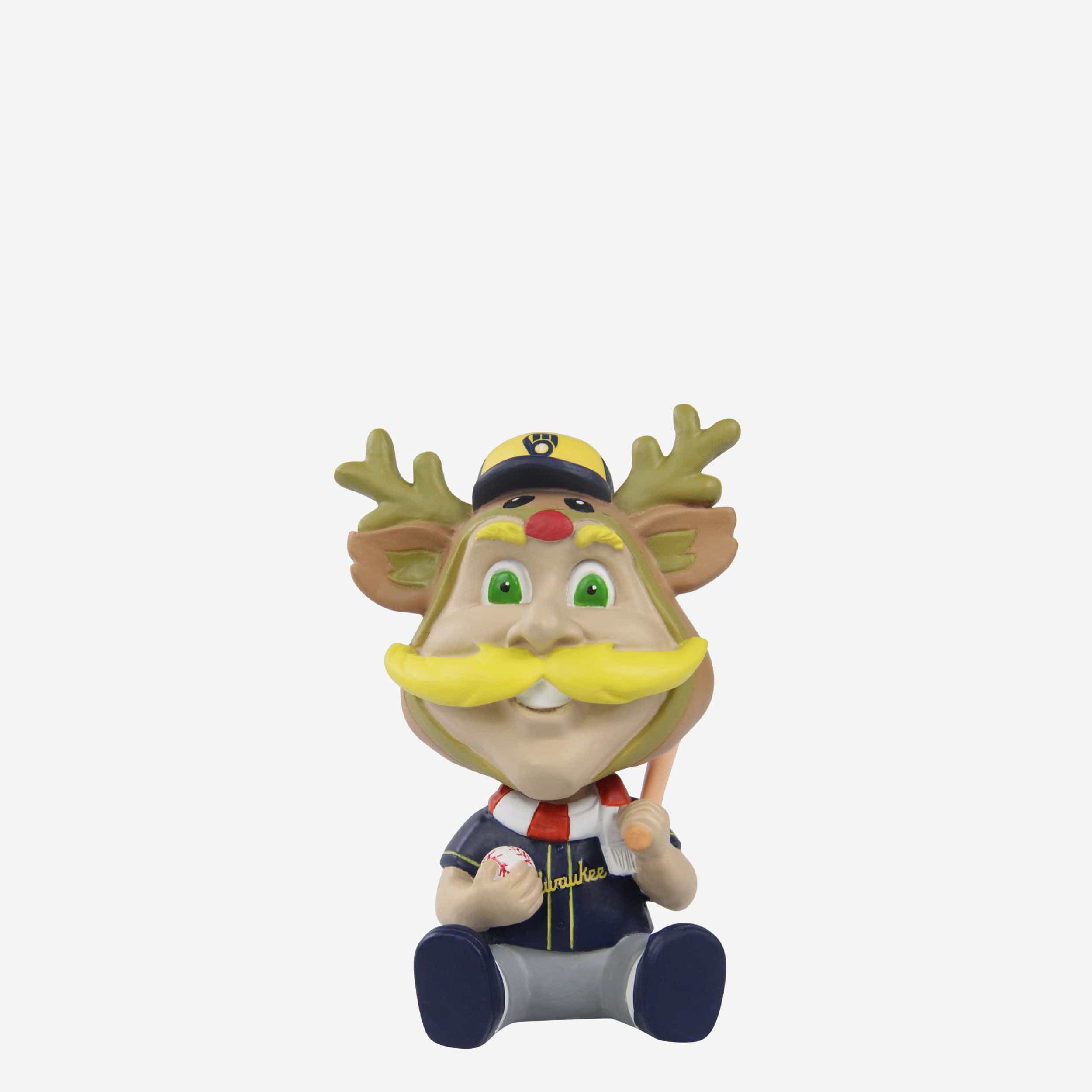 Bernie Brewer Milwaukee Brewers Christmas Mascot Bobble Bro Mini Bobblehead