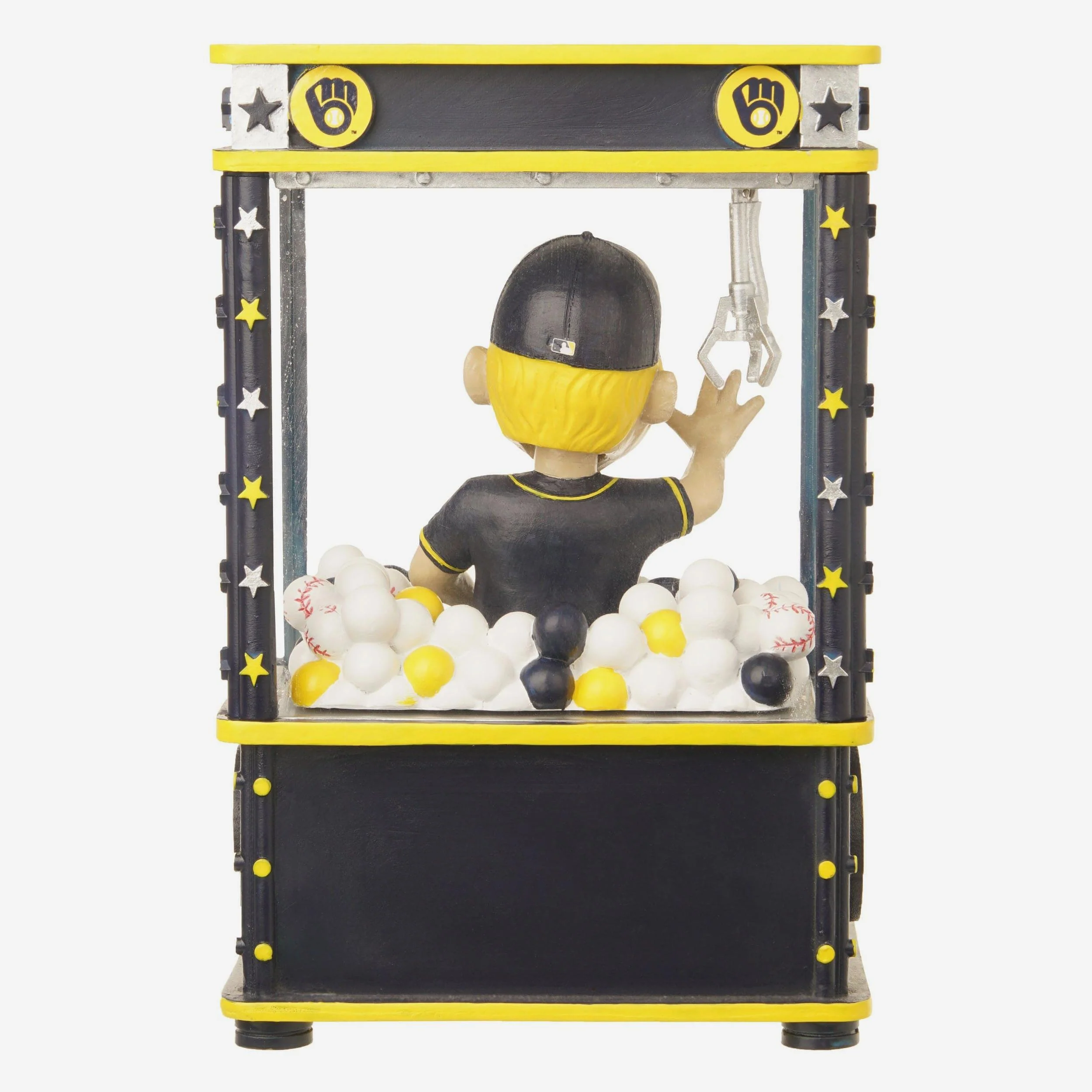 Bernie Brewer Milwaukee Brewers Claw Machine Mascot Bobblehead - Image 5