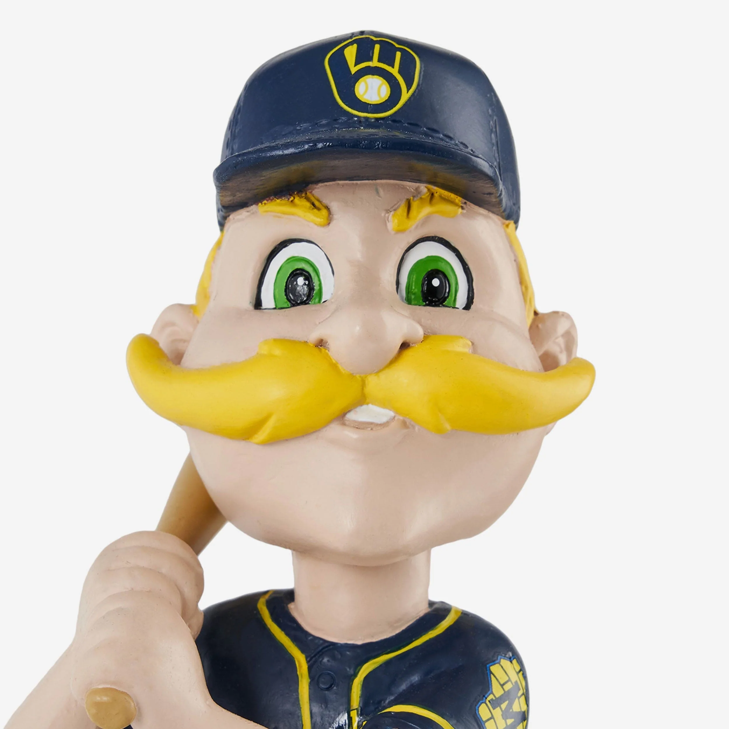 Bernie Brewer Milwaukee Brewers Magnetic Stadium Base Mascot Bobblehead - Image 3