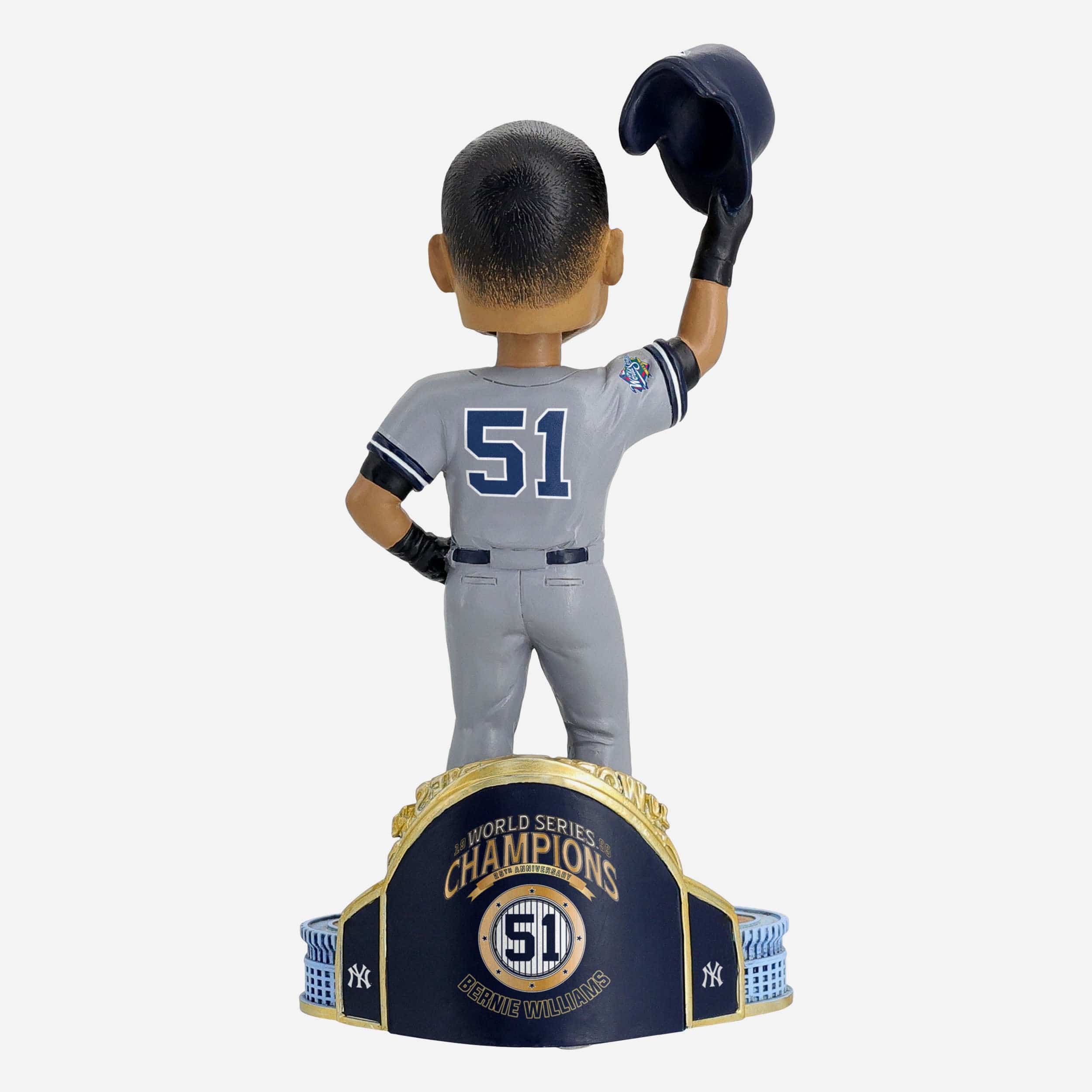 Bernie Williams New York Yankees 1999 World Series Champions 25th Anniversary Bobblehead - Image 5