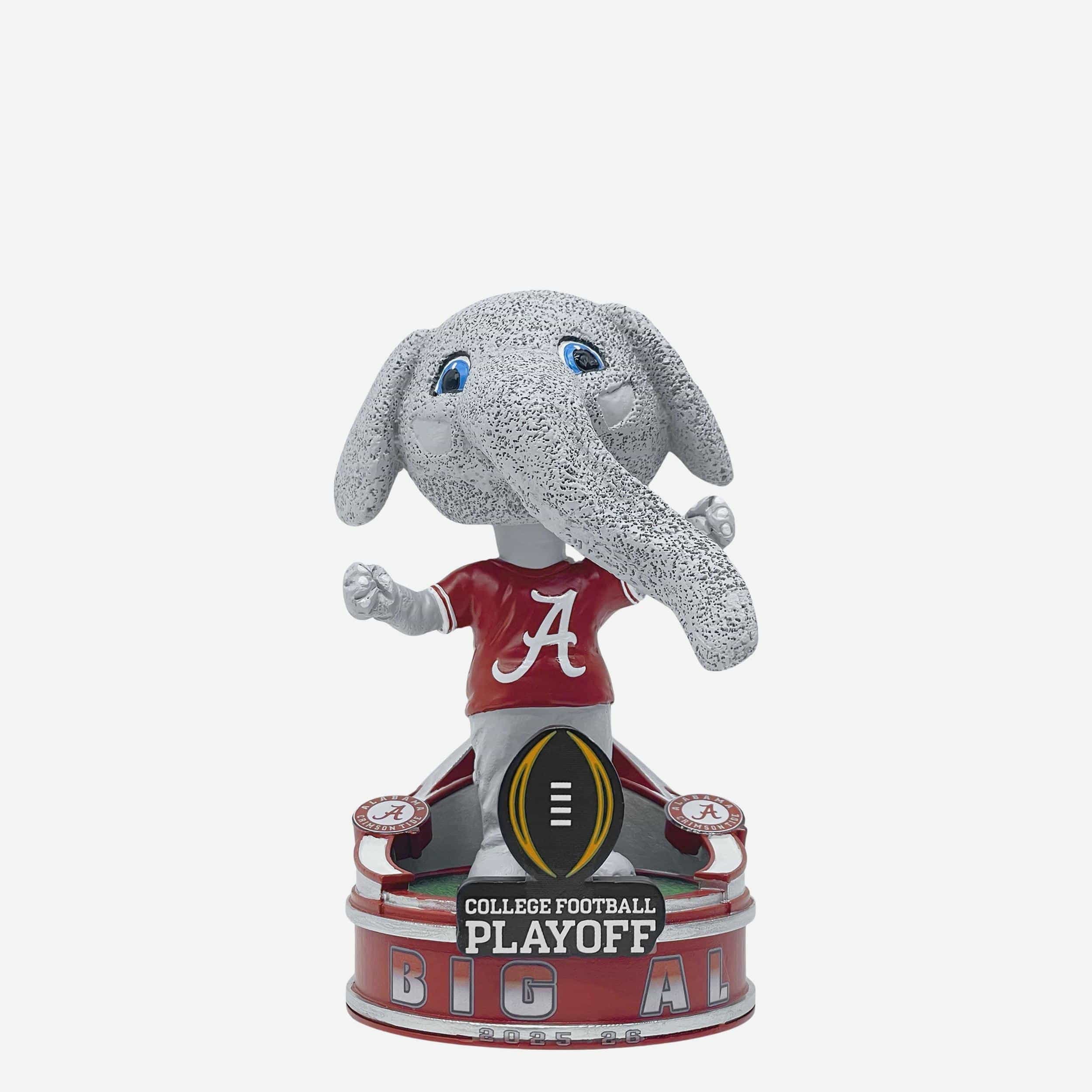 Big Al Alabama Crimson Tide 2025 College Football Playoff Mascot Mini Bighead Bobblehead