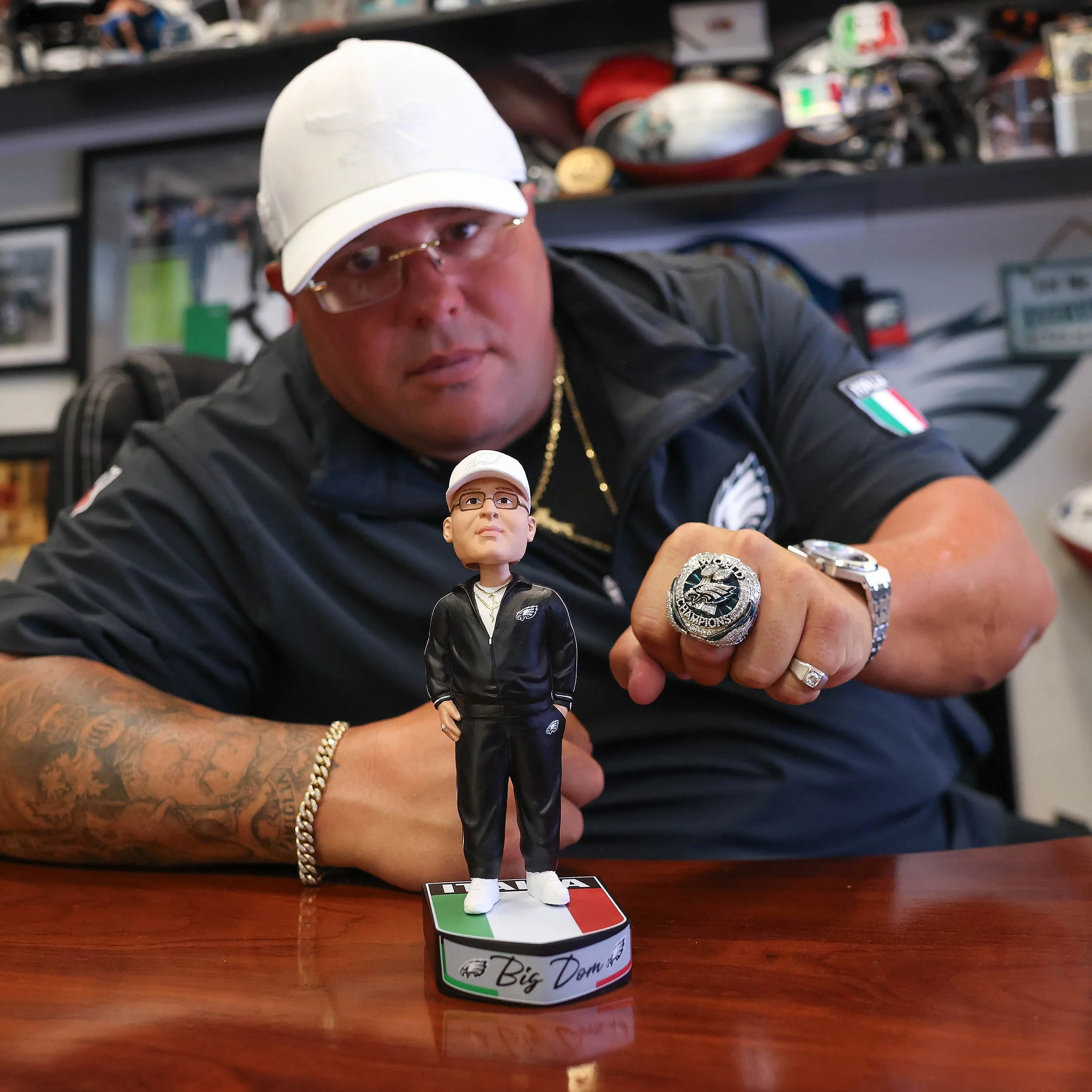 Big Dom Philadelphia Eagles Bobblehead - Image 2
