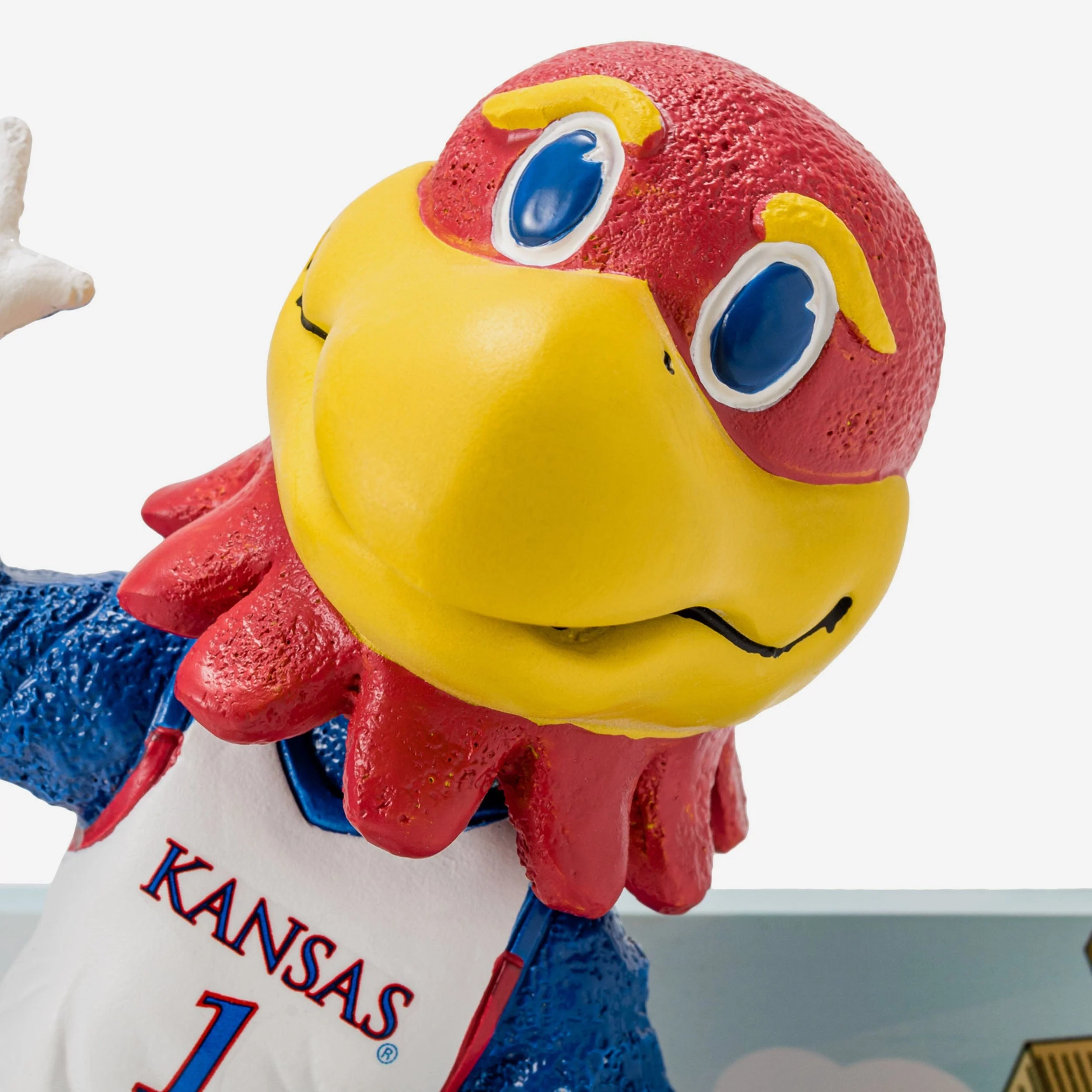 Big Jay Kansas Jayhawks Thanksgiving Mascot Bobblehead - Image 2