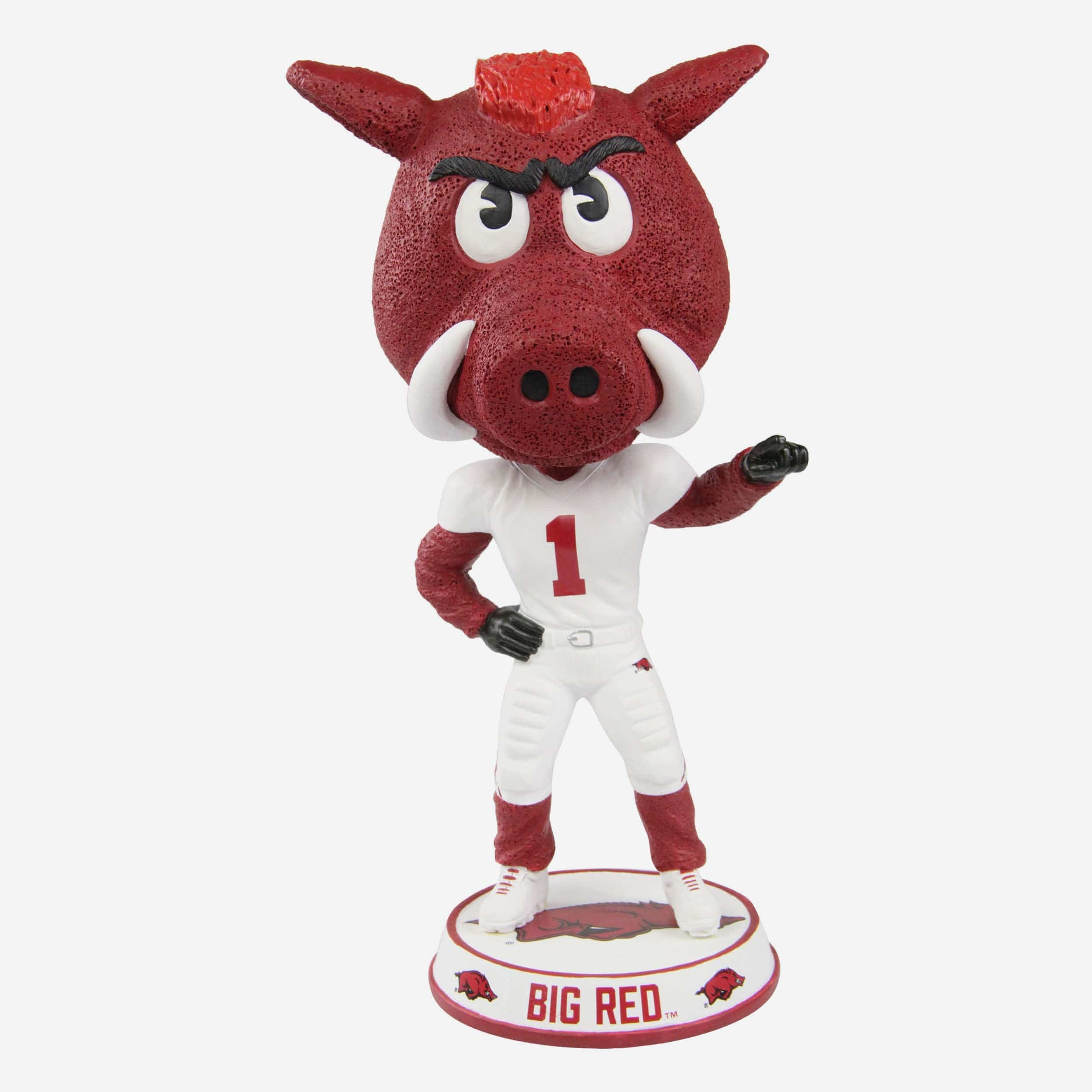 Big Red Arkansas Razorbacks 2023 Mascot Bighead Bobblehead