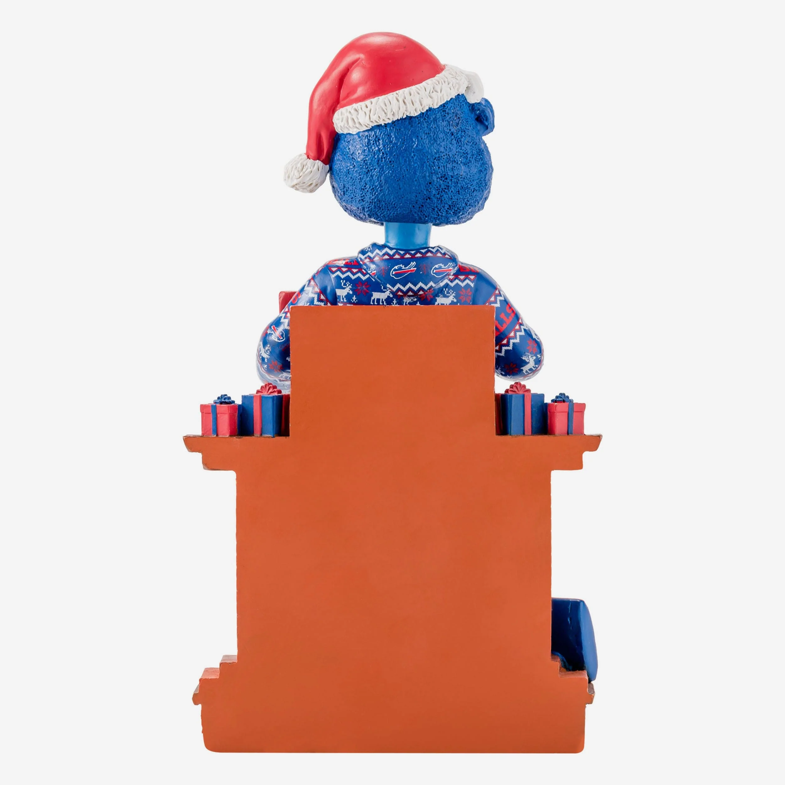 Billy Buffalo Bills Holiday Mascot Bobblehead - Image 5