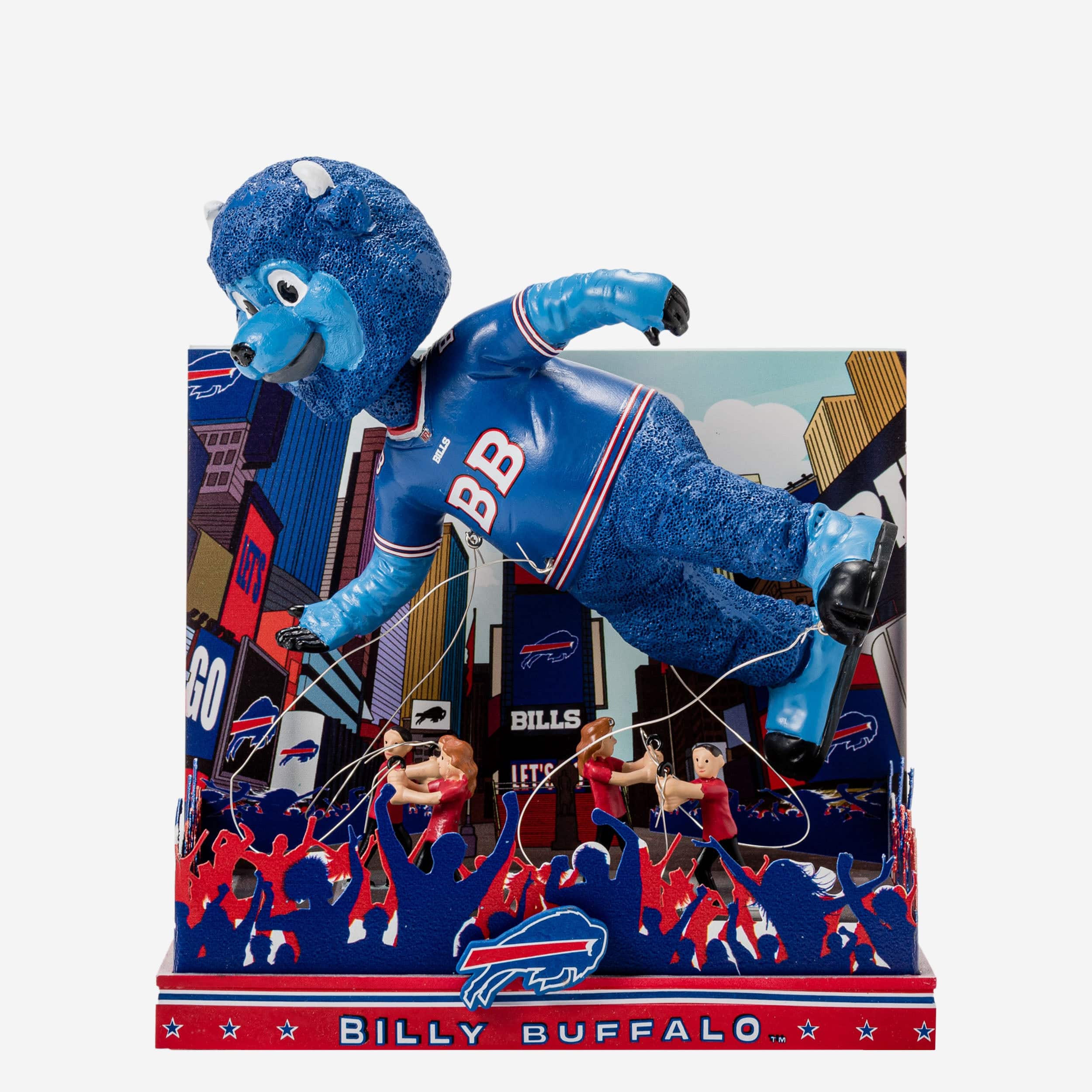 Billy Buffalo Bills Thanksgiving Mascot Bobblehead
