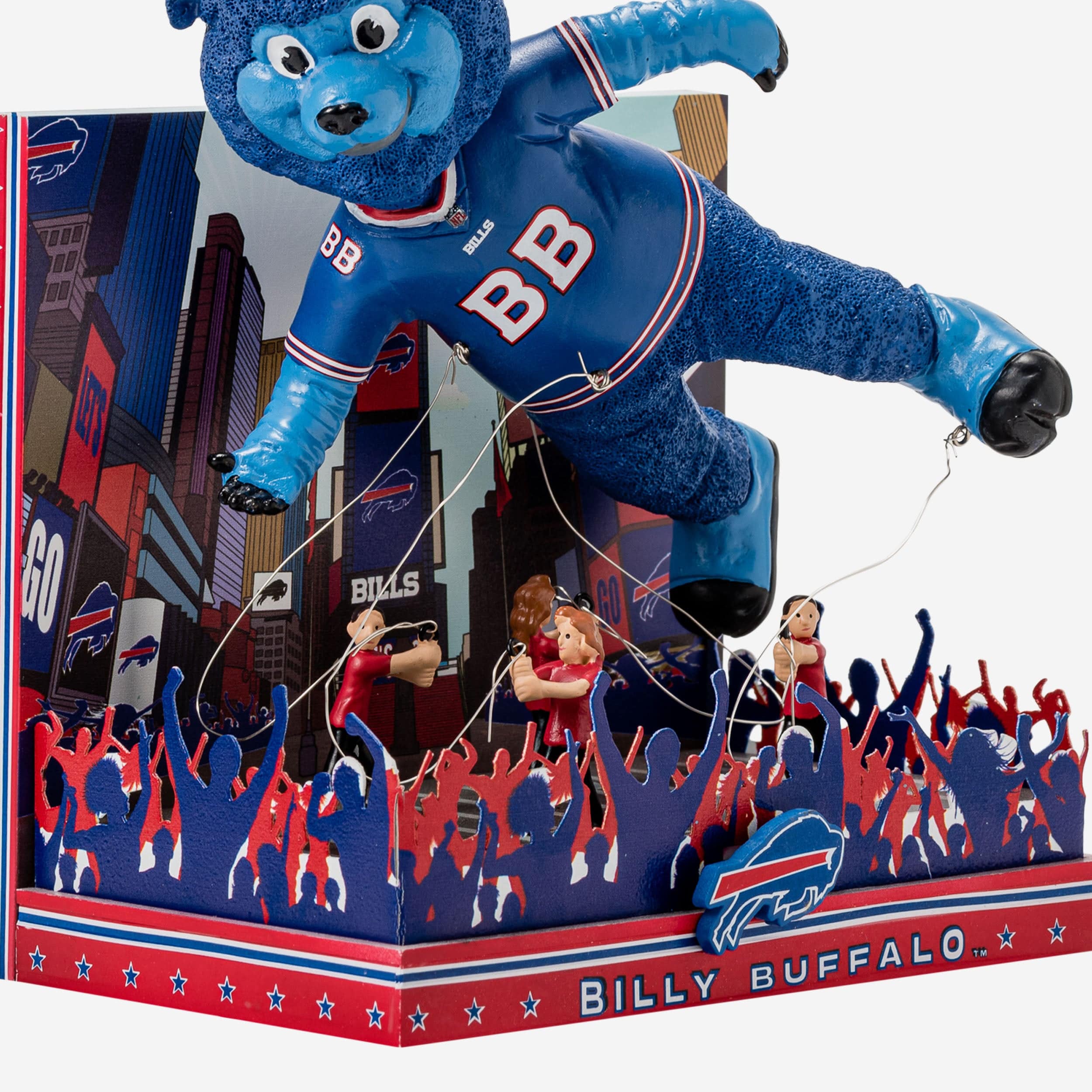 Billy Buffalo Bills Thanksgiving Mascot Bobblehead - Image 3