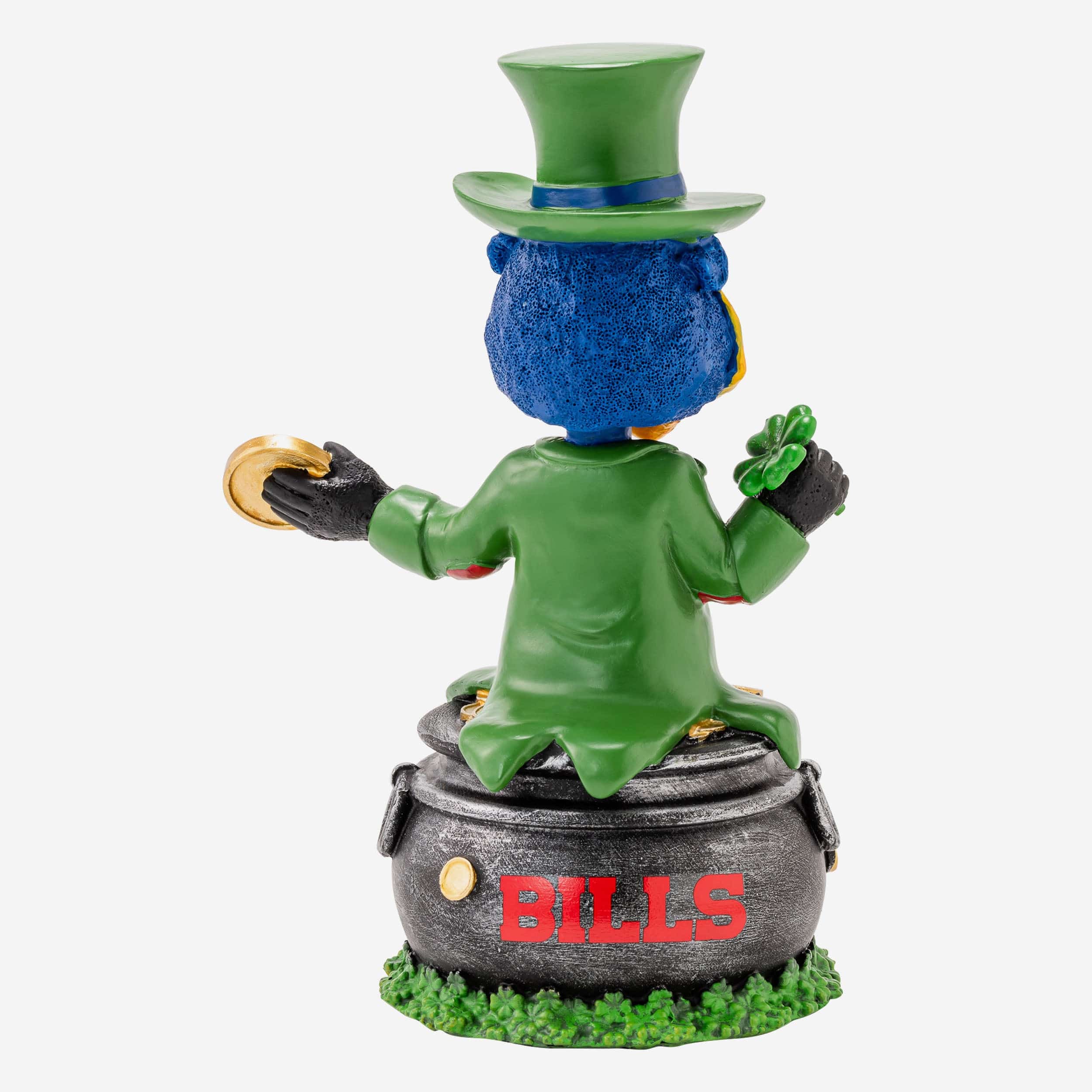 Billy Buffalo Buffalo Bills Bills Saint Patricks Day Mascot Bobblehead - Image 5