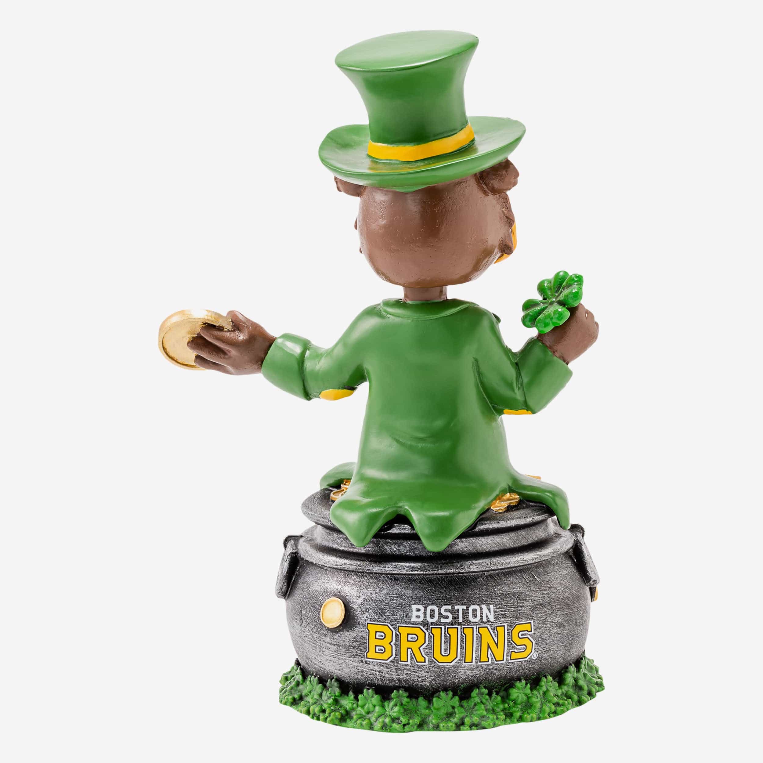 Blades the Bear Boston Bruins Saint Patricks Day Mascot Bobblehead - Image 5