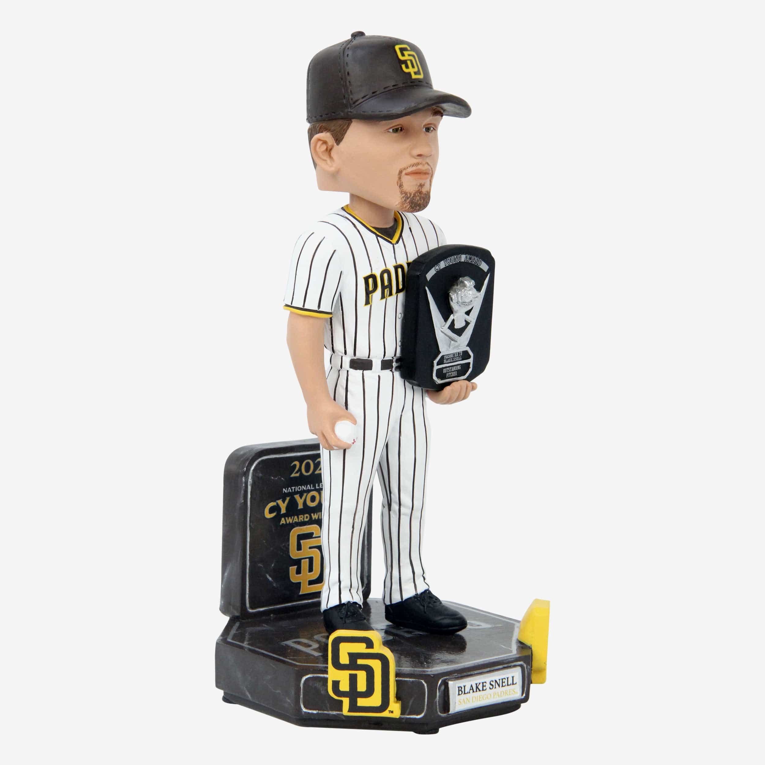 Blake Snell San Diego Padres 2023 NL Cy Young Award Bobblehead - Image 4