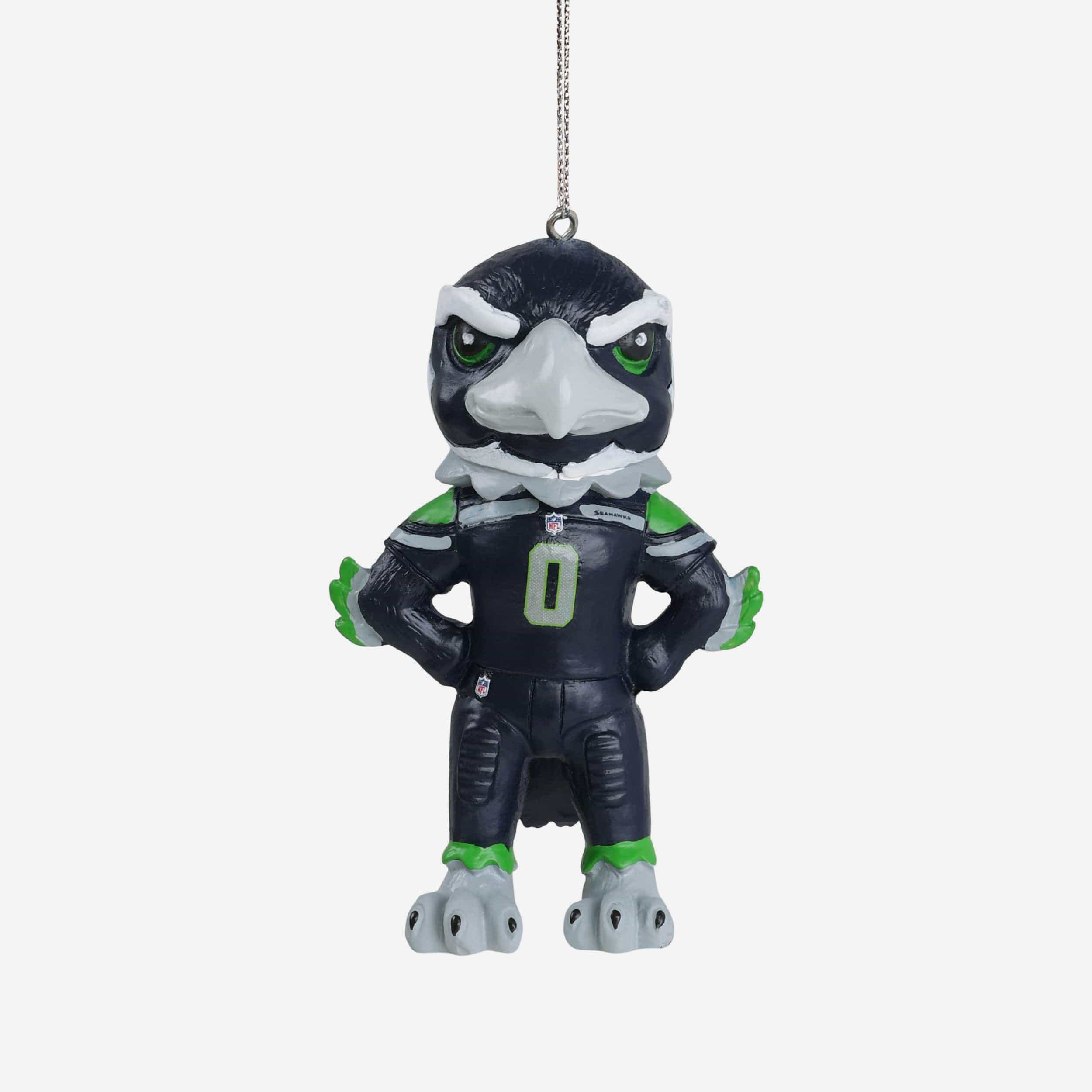 Blitz Seattle Seahawks Mascot Ornament