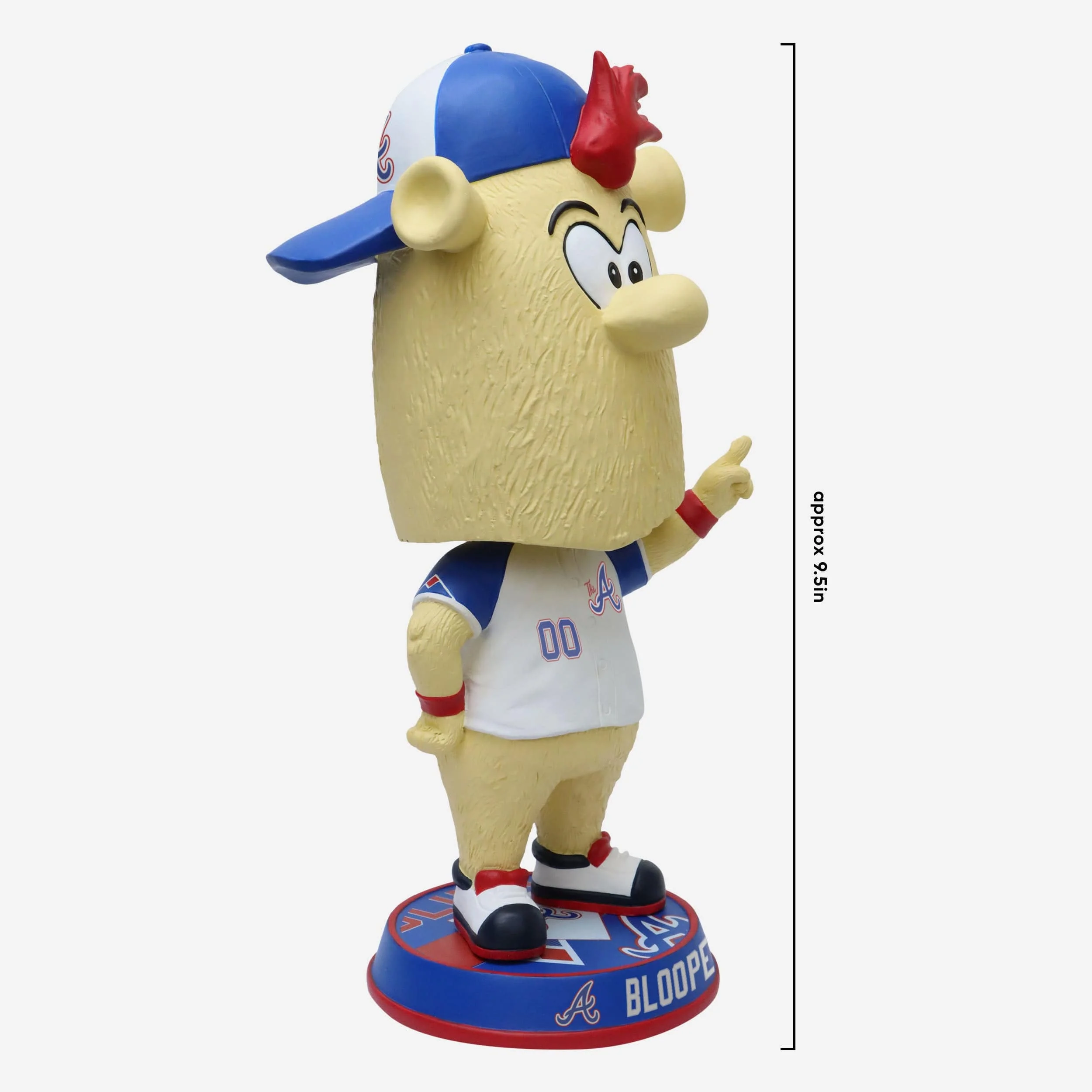 Blooper Atlanta Braves 2023 City Connect Field Stripe Mascot Bighead Bobblehead - Image 4