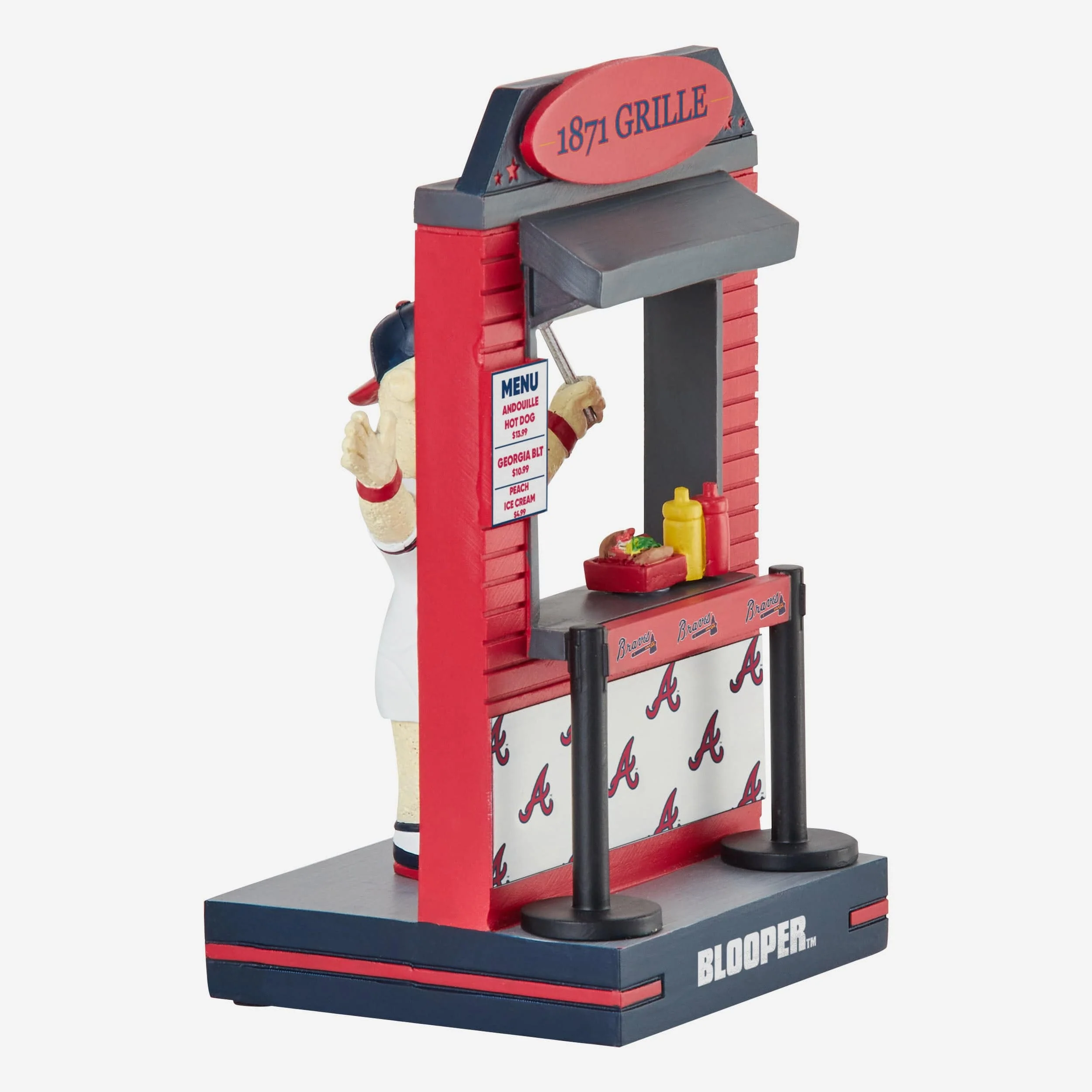 Blooper Atlanta Braves 2024 Opening Day Mascot Bobblehead - Image 5