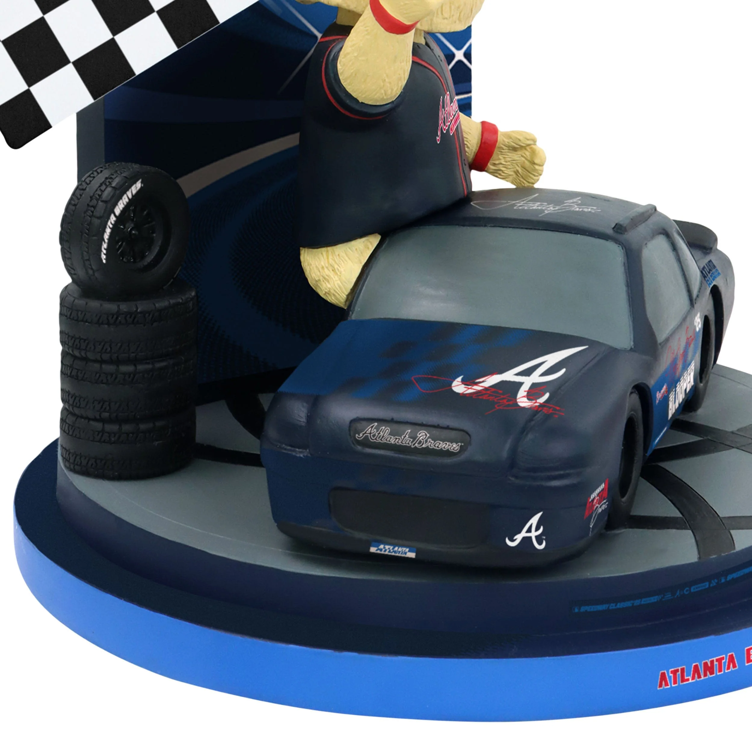 Blooper Atlanta Braves 2025 MLB Speedway Classic Mascot Bobblehead - Image 3