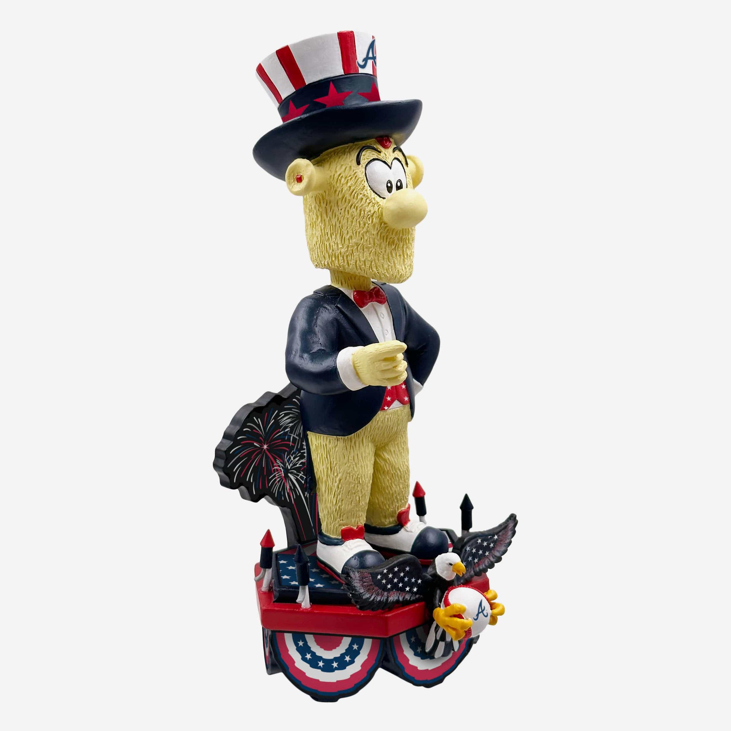 Blooper Atlanta Braves Americana Mascot Bobblehead - Image 4