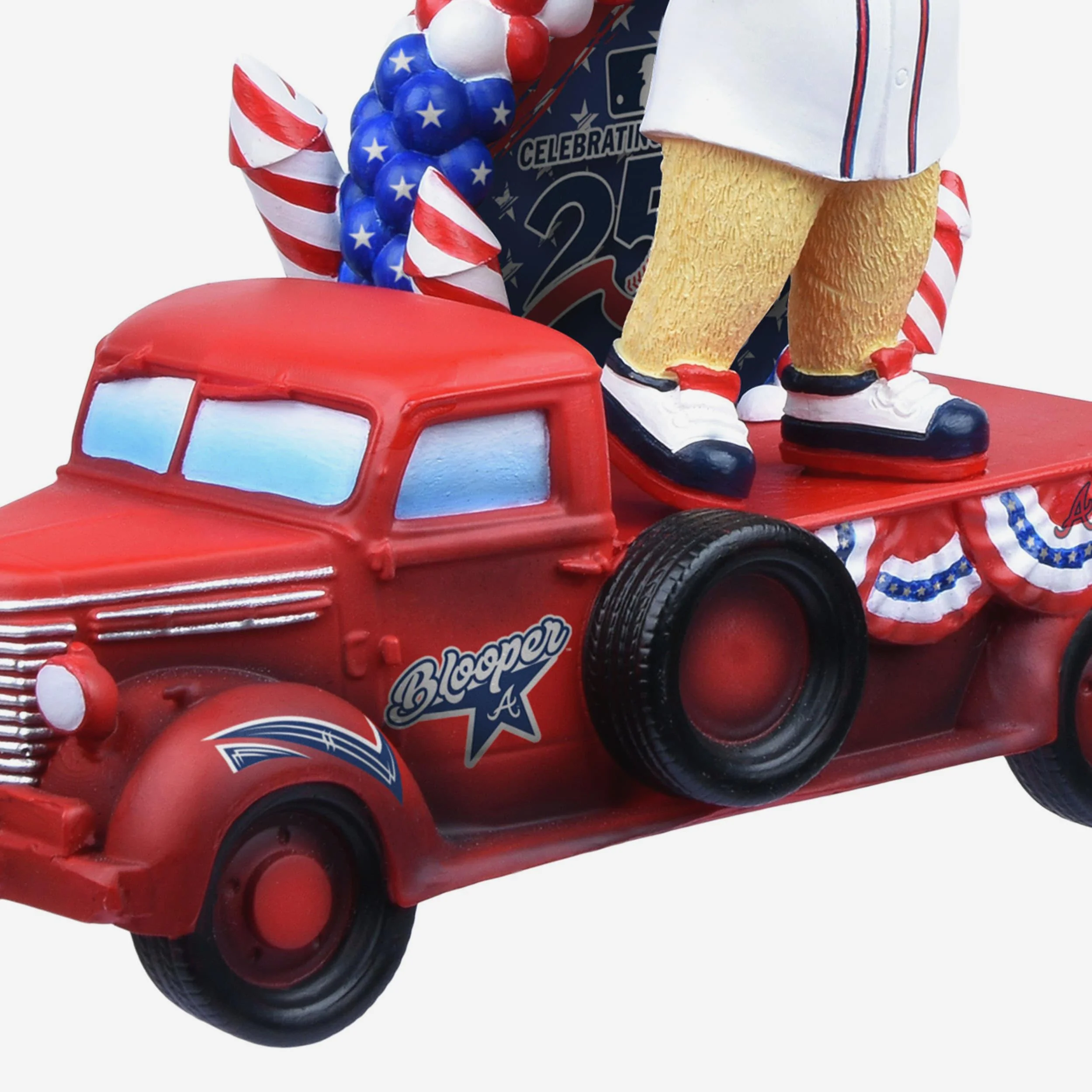 Blooper Atlanta Braves America's 250th Anniversary Parade Float Mascot Bobblehead - Image 3