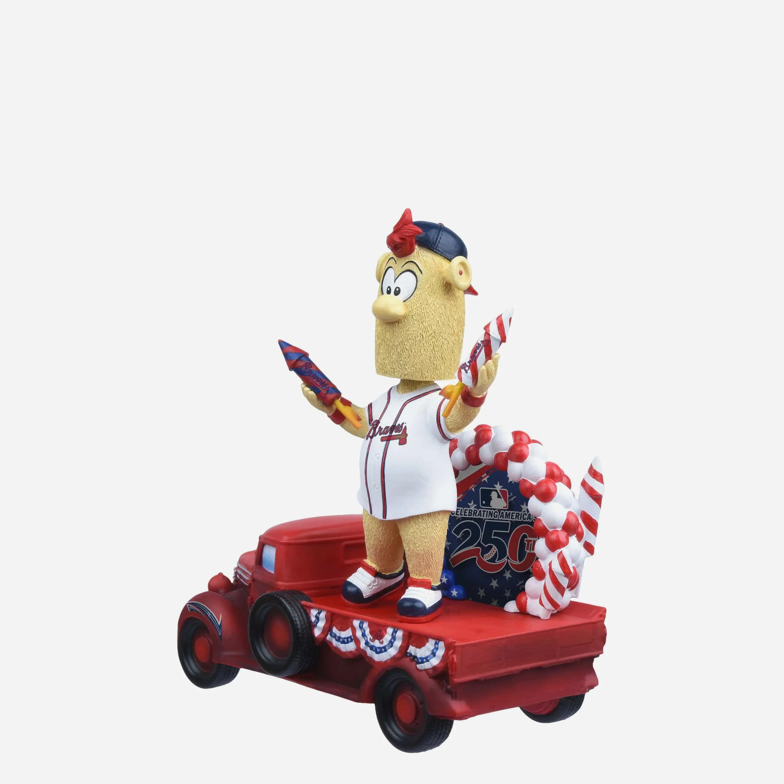 Blooper Atlanta Braves America's 250th Anniversary Parade Float Mascot Bobblehead - Image 5