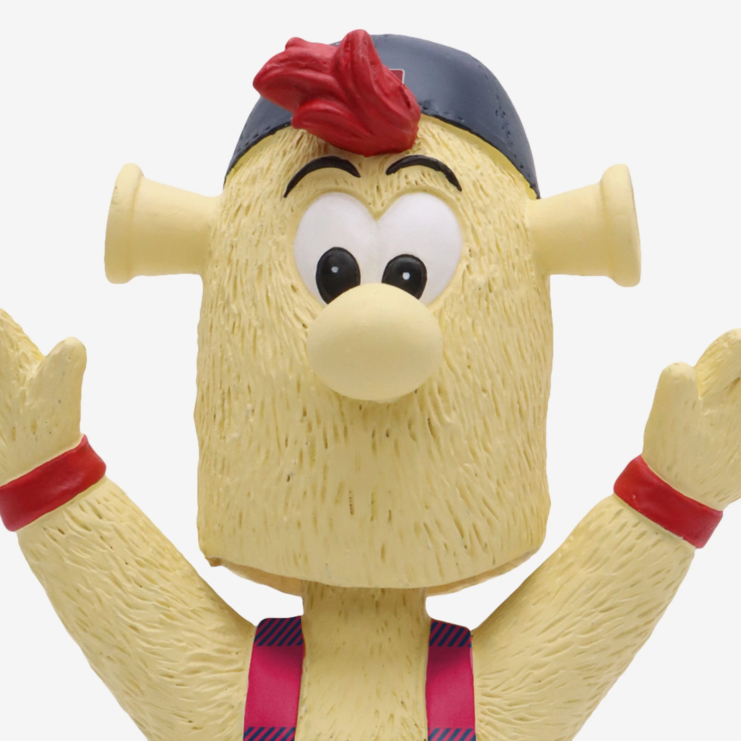 Blooper Atlanta Braves Bib Overalls Mascot Bobblehead - Image 2
