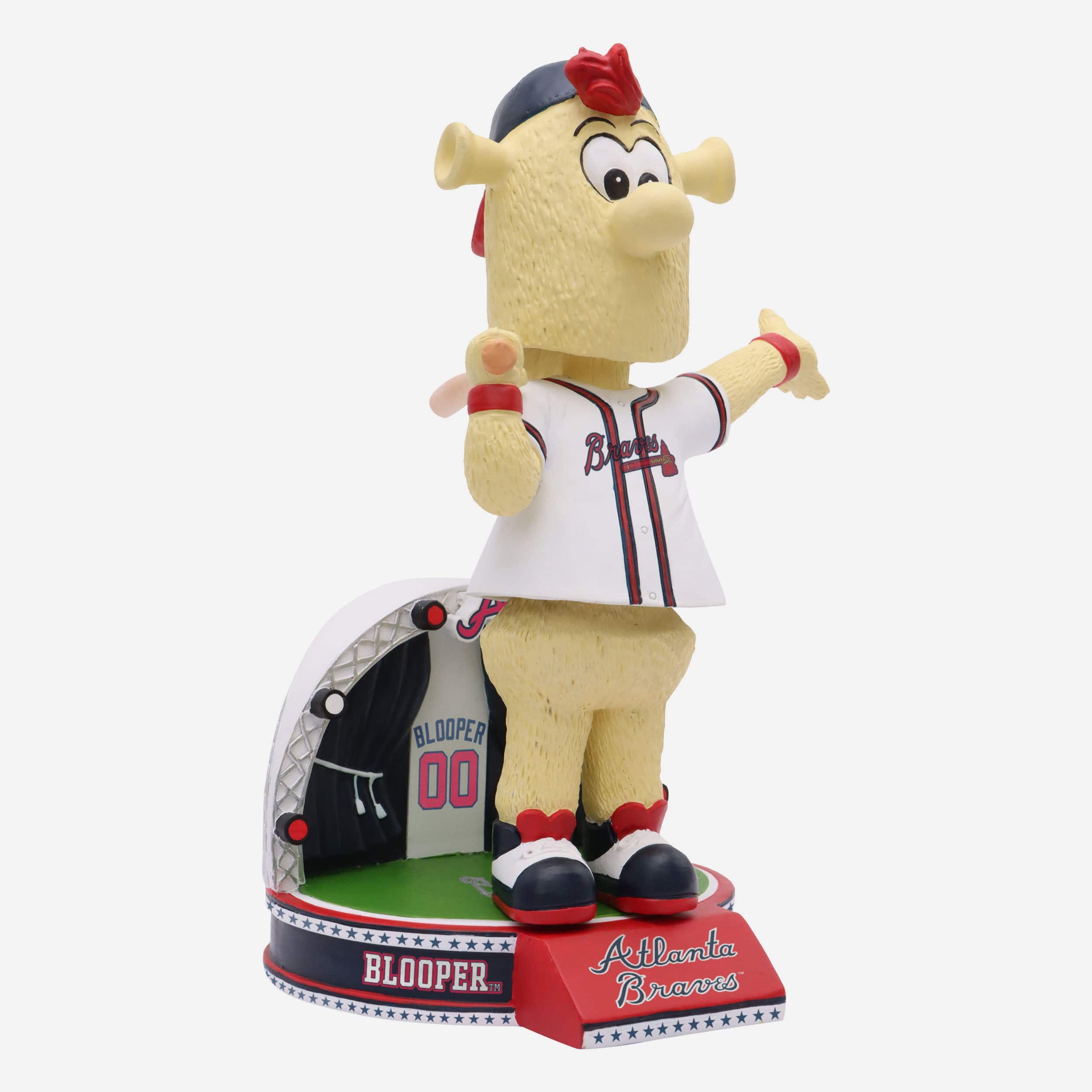Blooper Atlanta Braves Bobble Belly Mascot Bobblehead - Image 4