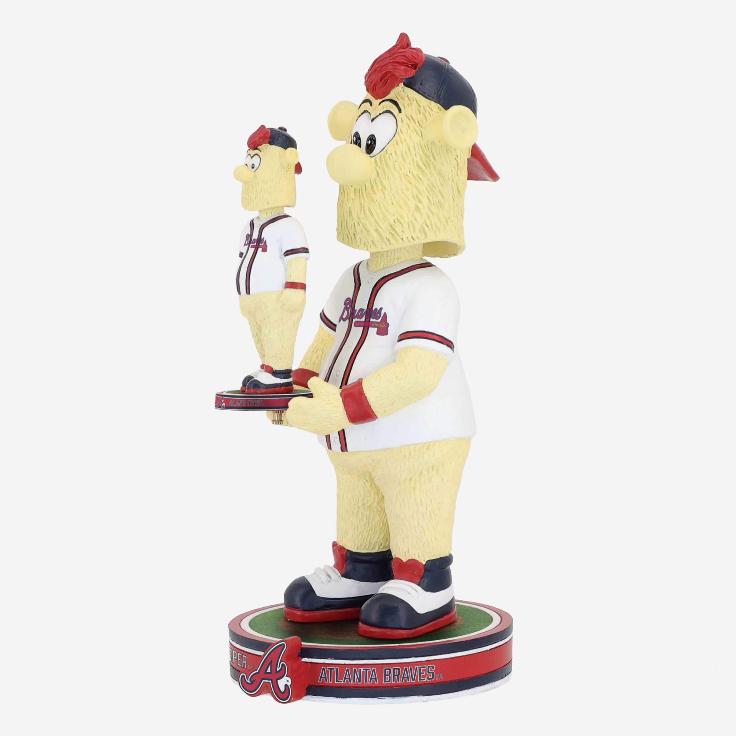 Blooper Atlanta Braves Bobble Dubblz Mascot Bobblehead - Image 6