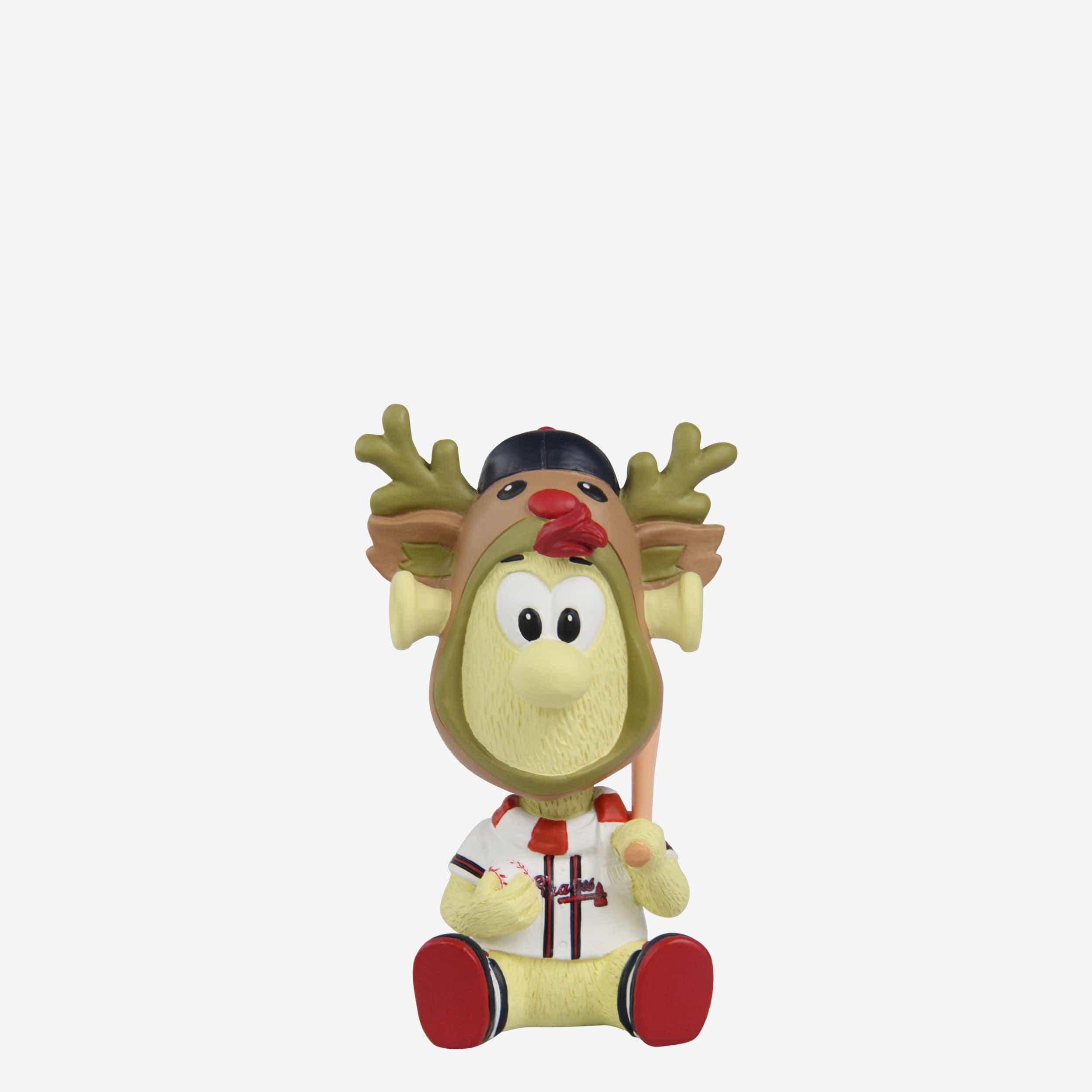 Blooper Atlanta Braves Christmas Mascot Bobble Bro Mini Bobblehead