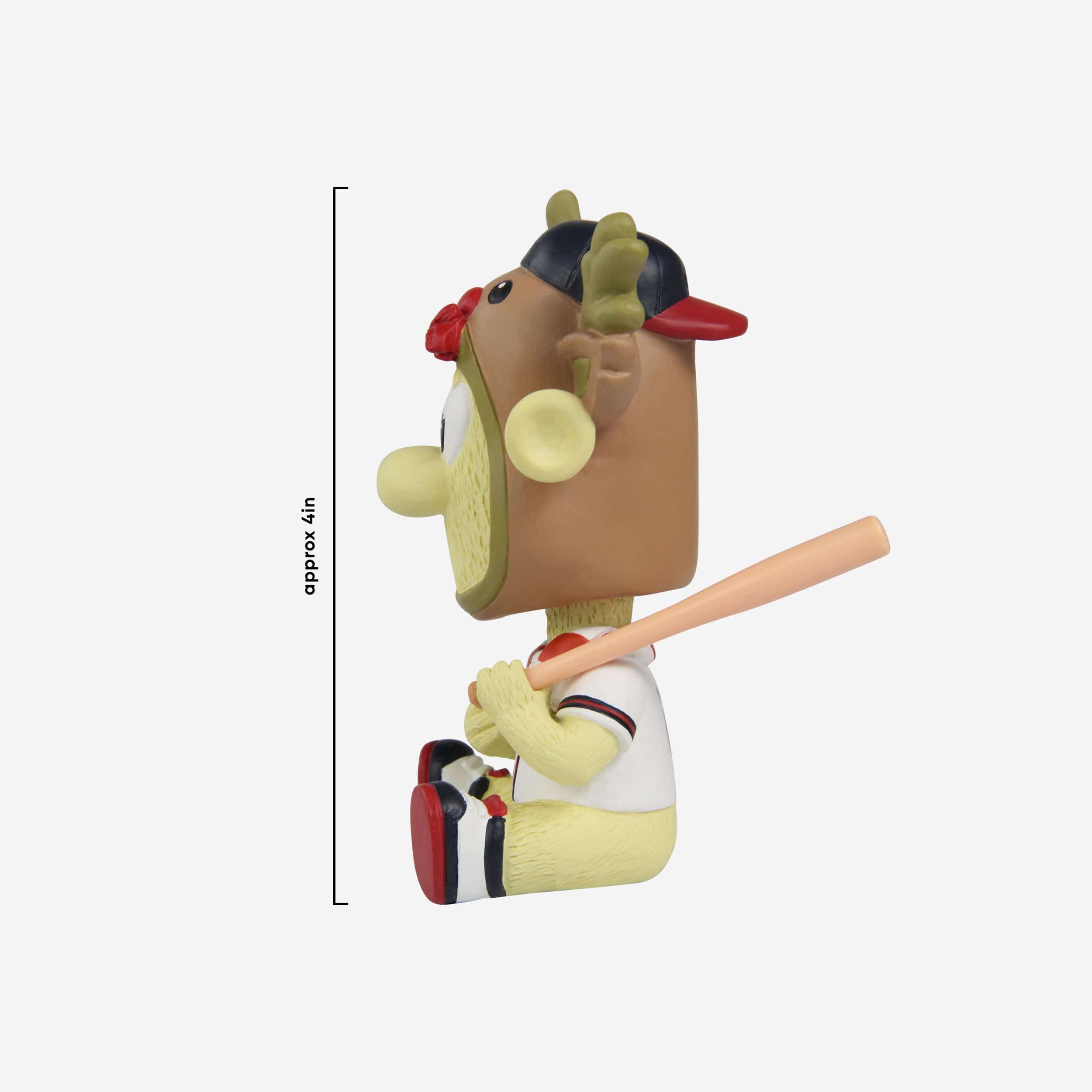 Blooper Atlanta Braves Christmas Mascot Bobble Bro Mini Bobblehead - Image 3