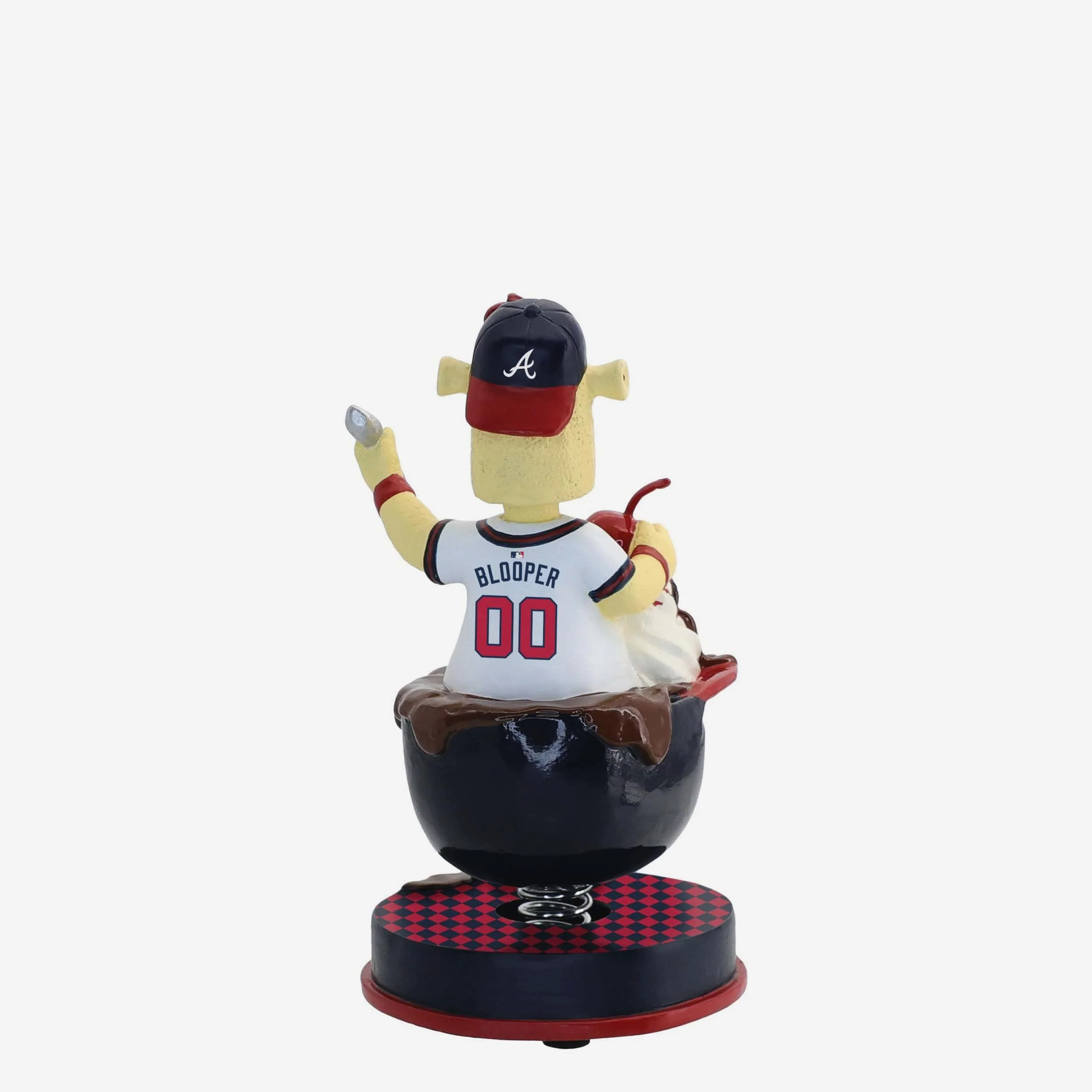 Blooper Atlanta Braves Ice Cream Helmet Mascot Bobblehead - Image 5