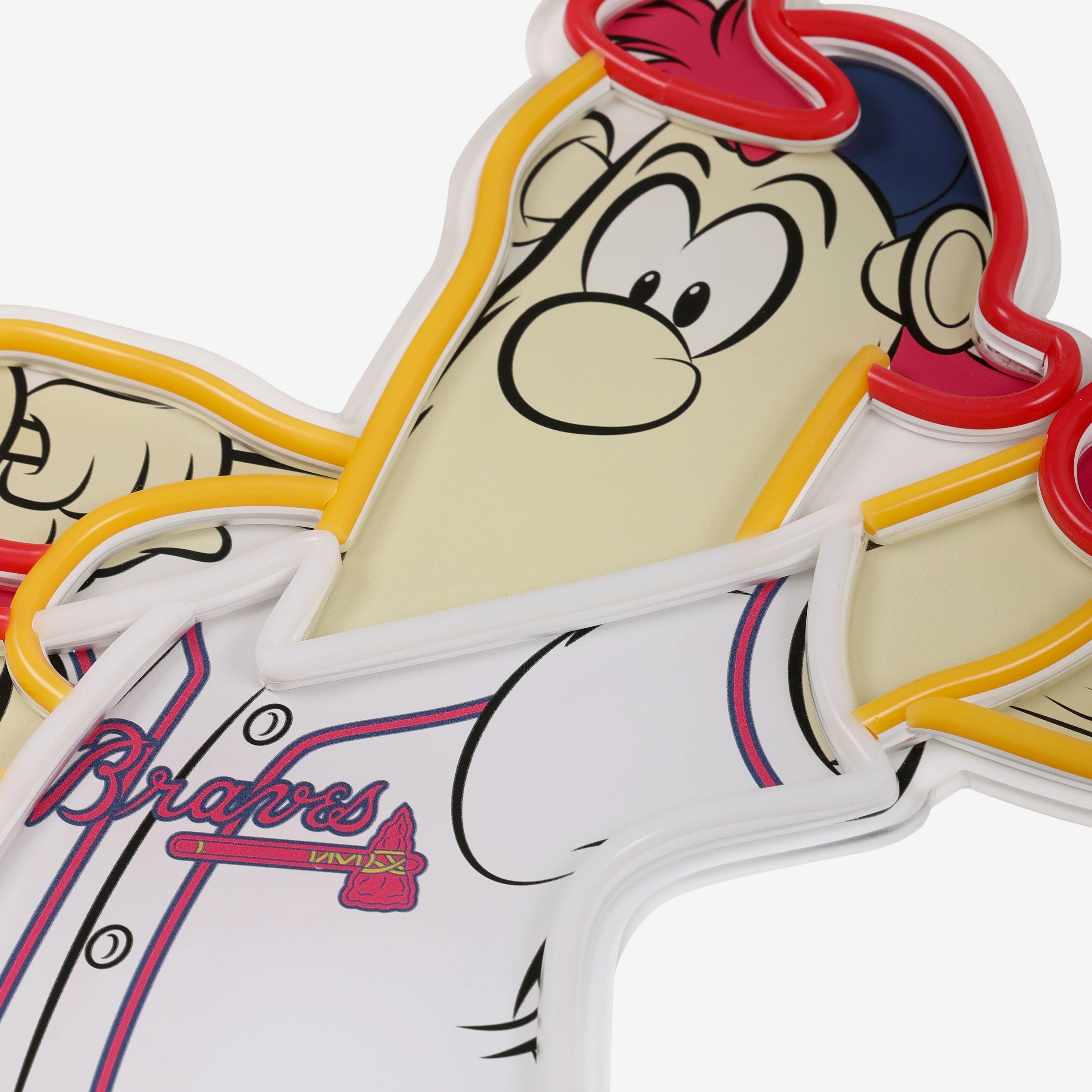 Blooper Atlanta Braves LED Neon Light Up Mascot Sign - Image 4