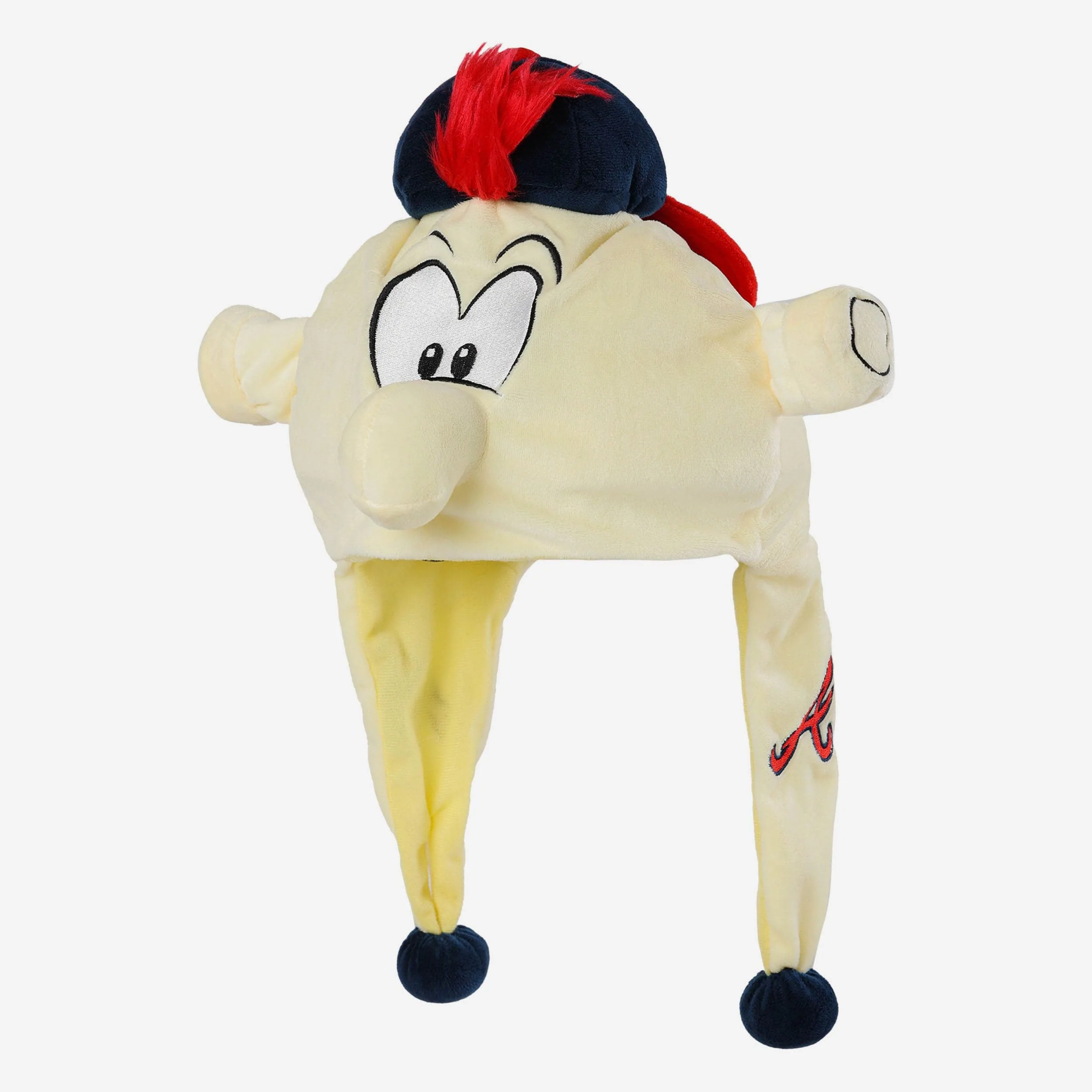 Blooper Atlanta Braves Mascot Plush Hat