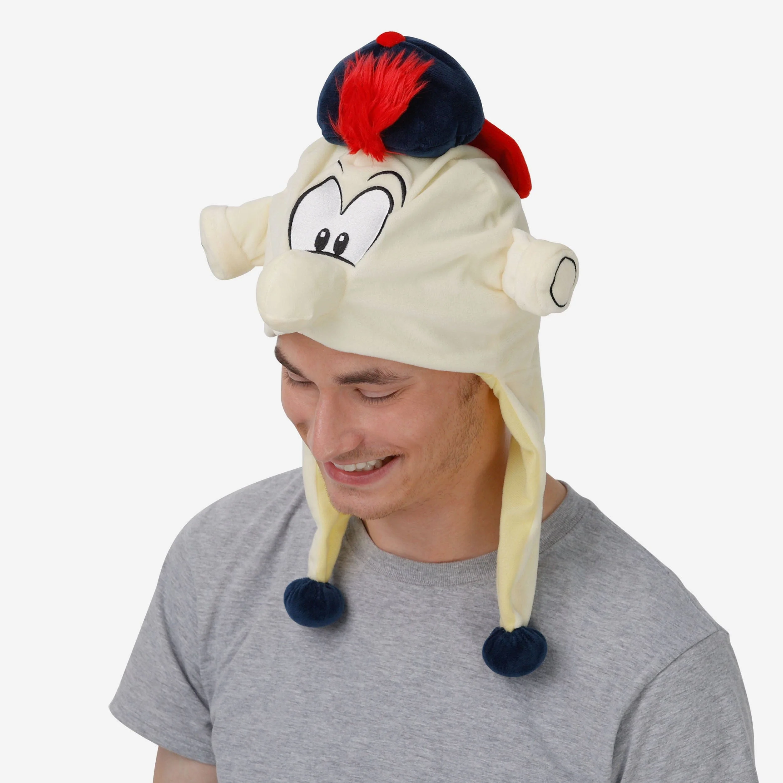 Blooper Atlanta Braves Mascot Plush Hat - Image 4
