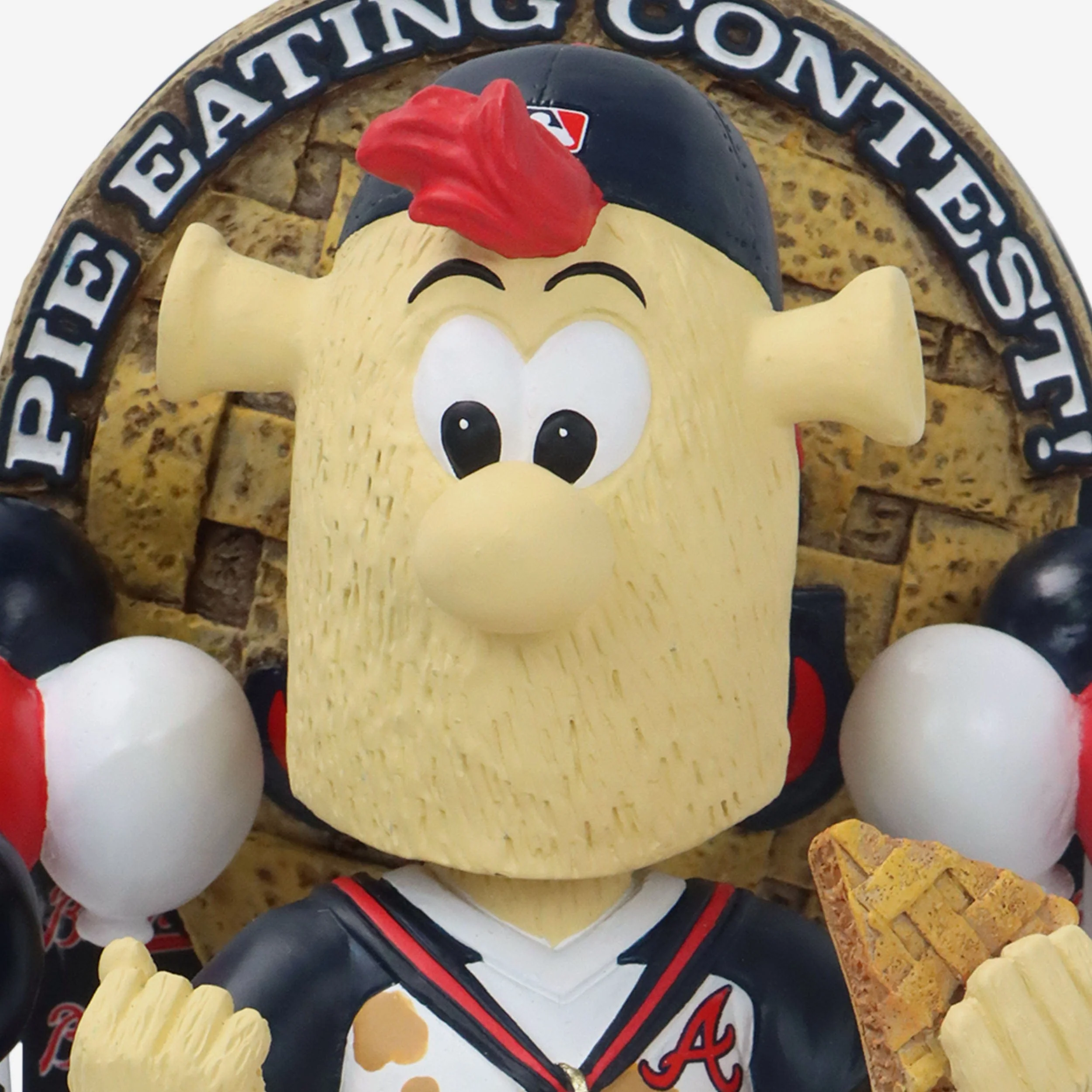Blooper Atlanta Braves Pie Eating Contest Mascot Bobblehead - Image 2
