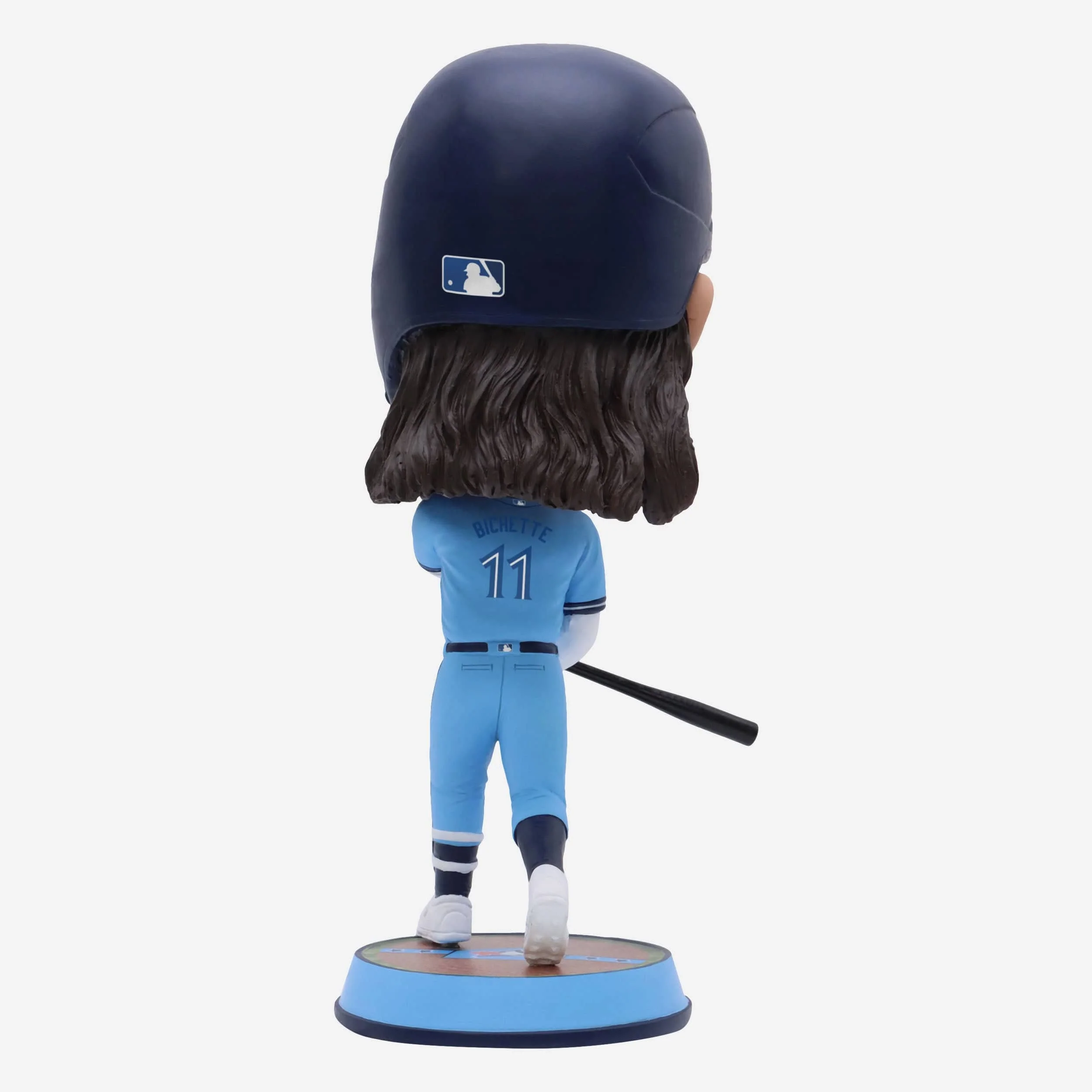 Bo Bichette Toronto Blue Jays Powder Blue Uniform Field Stripe Bighead Bobblehead - Image 5