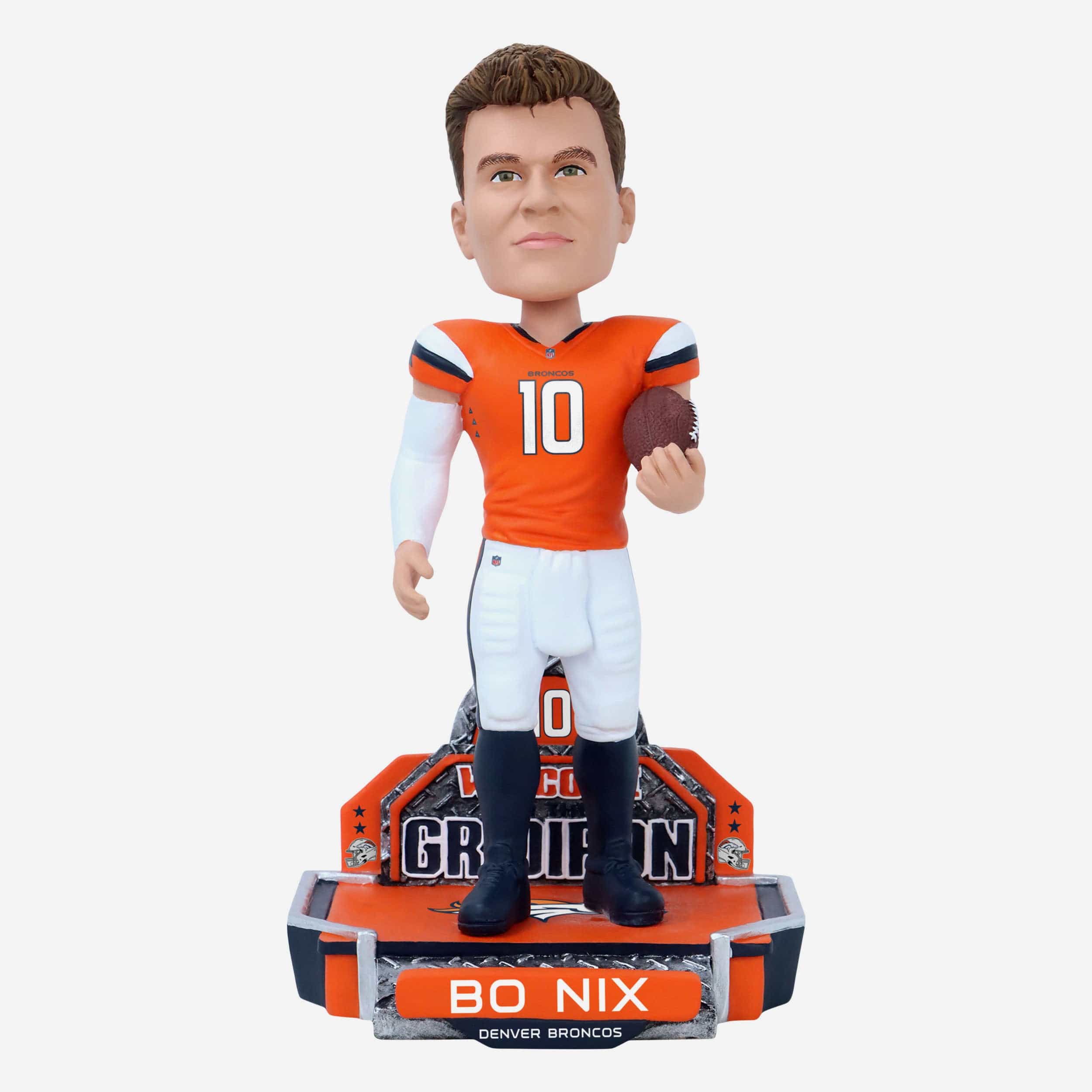Bo Nix Denver Broncos 2024 Rookie Series Bobblehead