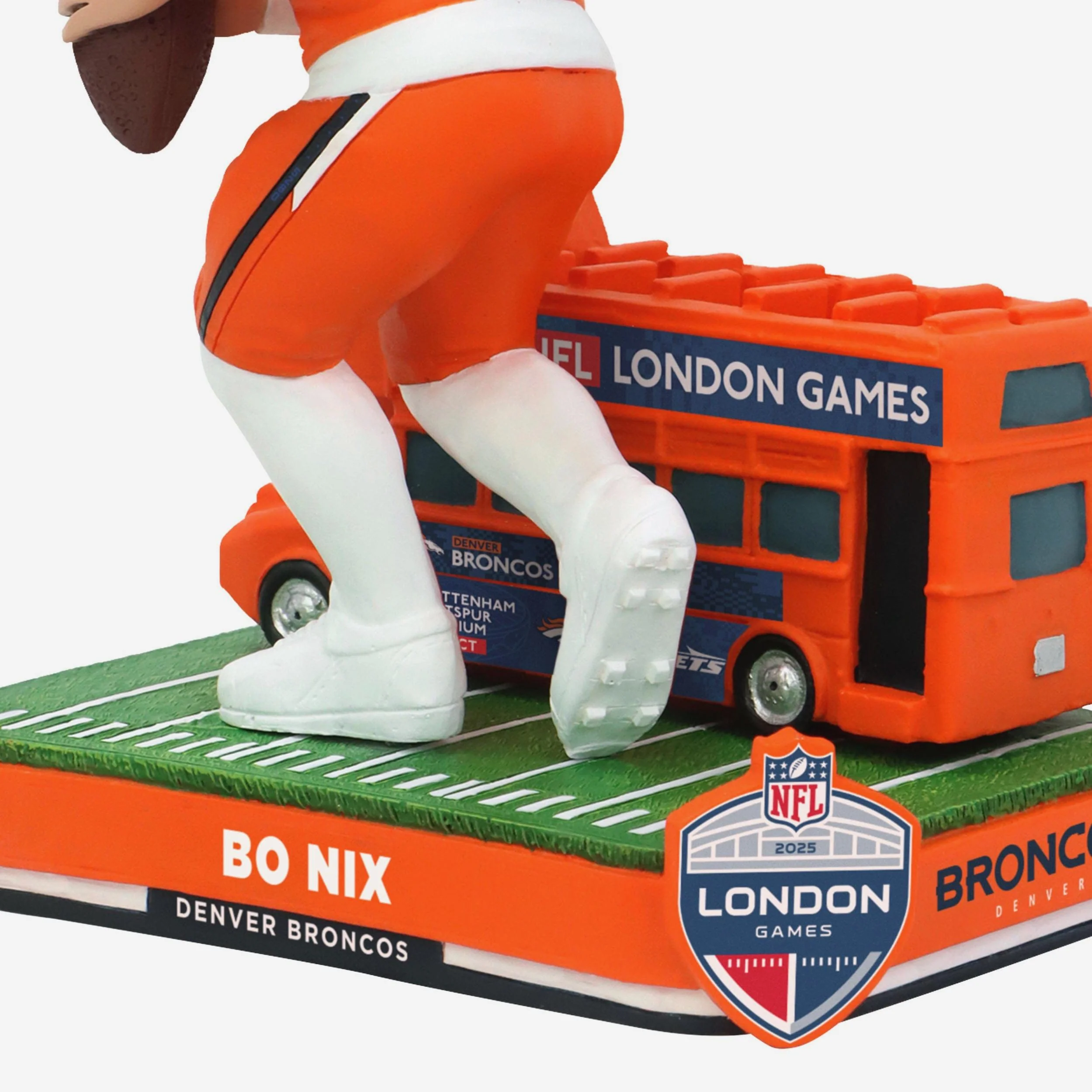 Bo Nix Denver Broncos 2025 NFL International Game Bobblehead - Image 4
