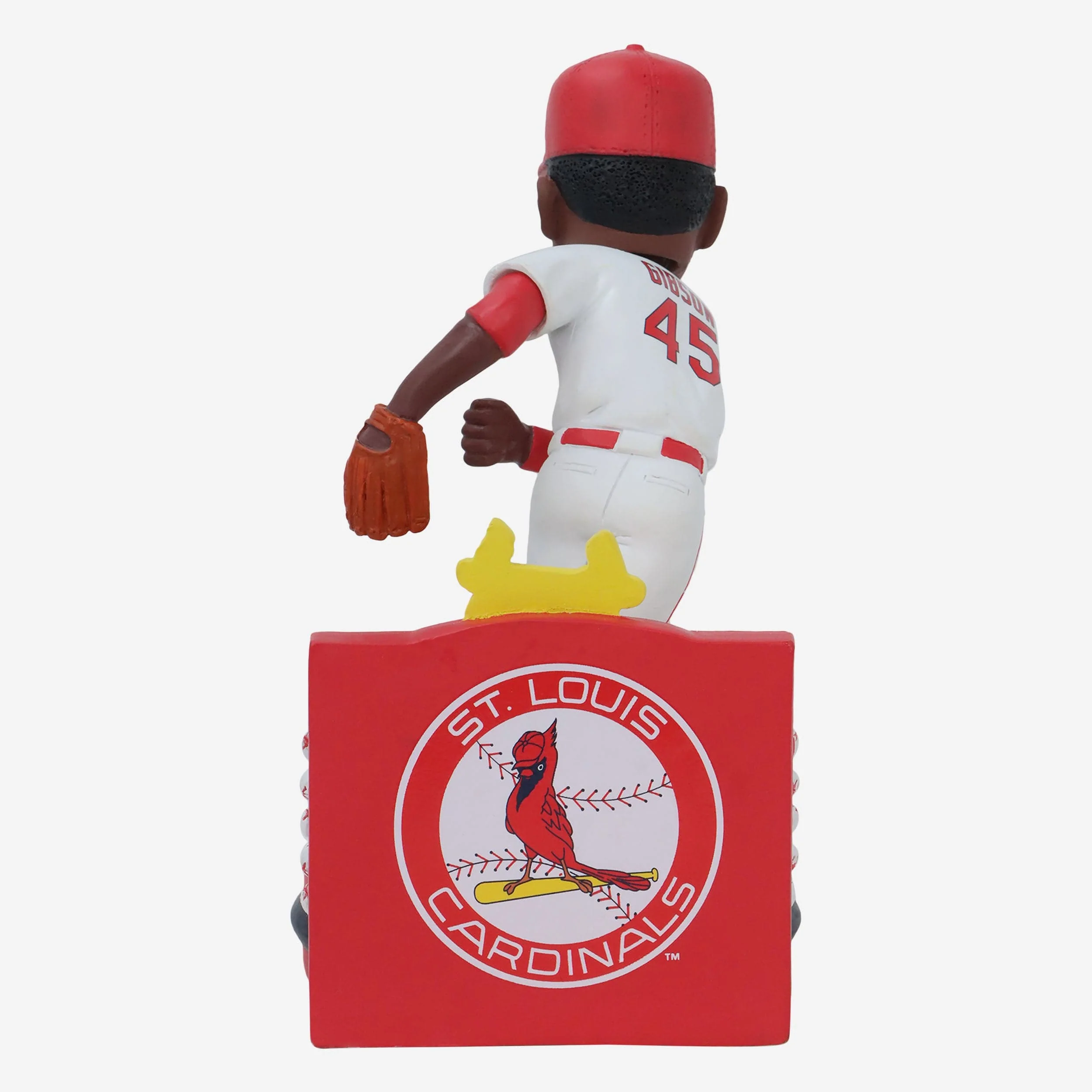 Bob Gibson St Louis Cardinals 1971 No Hitter Bobblehead - Image 5
