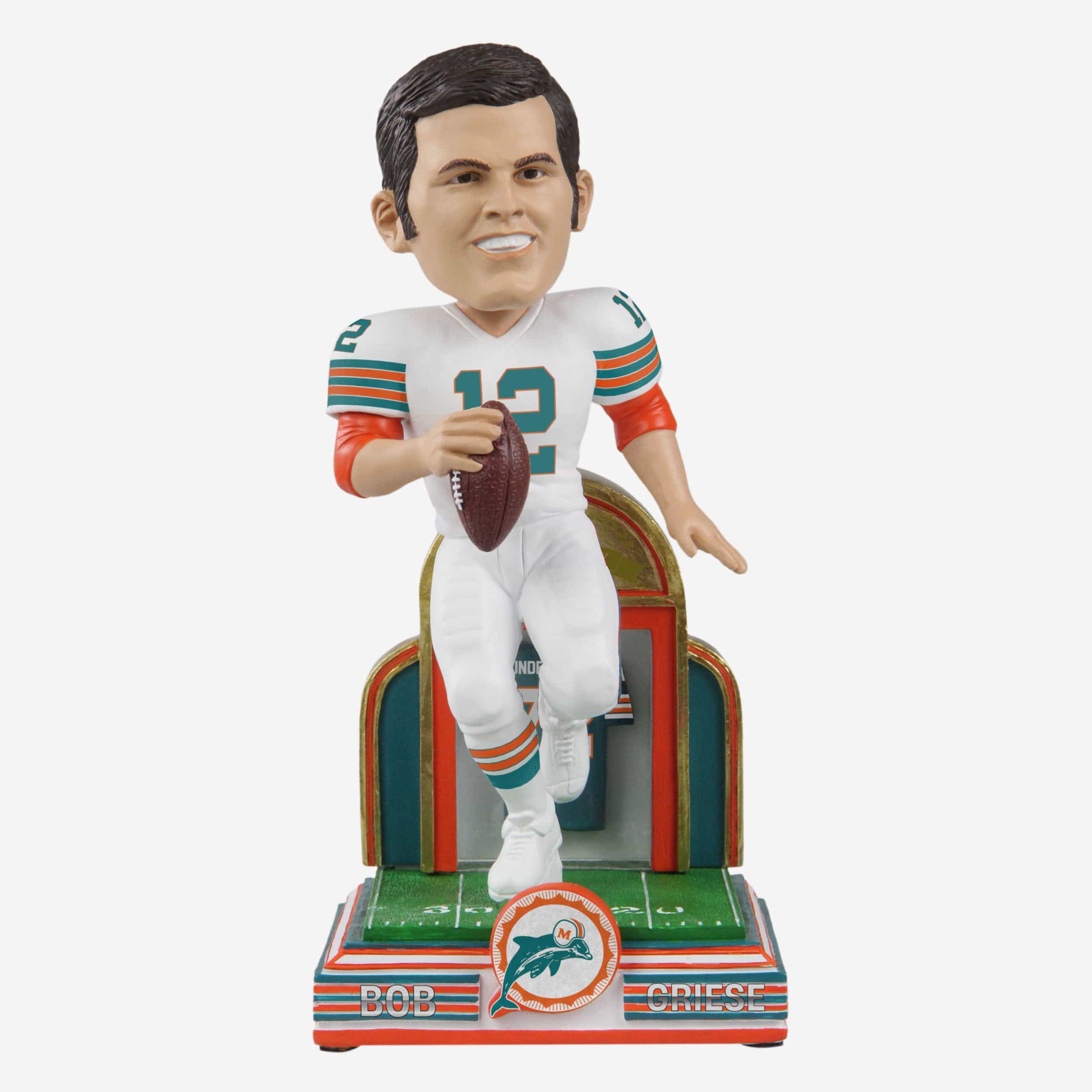 Bob Griese Miami Dolphins 1972 Perfect Season 50th Anniversary Bobblehead