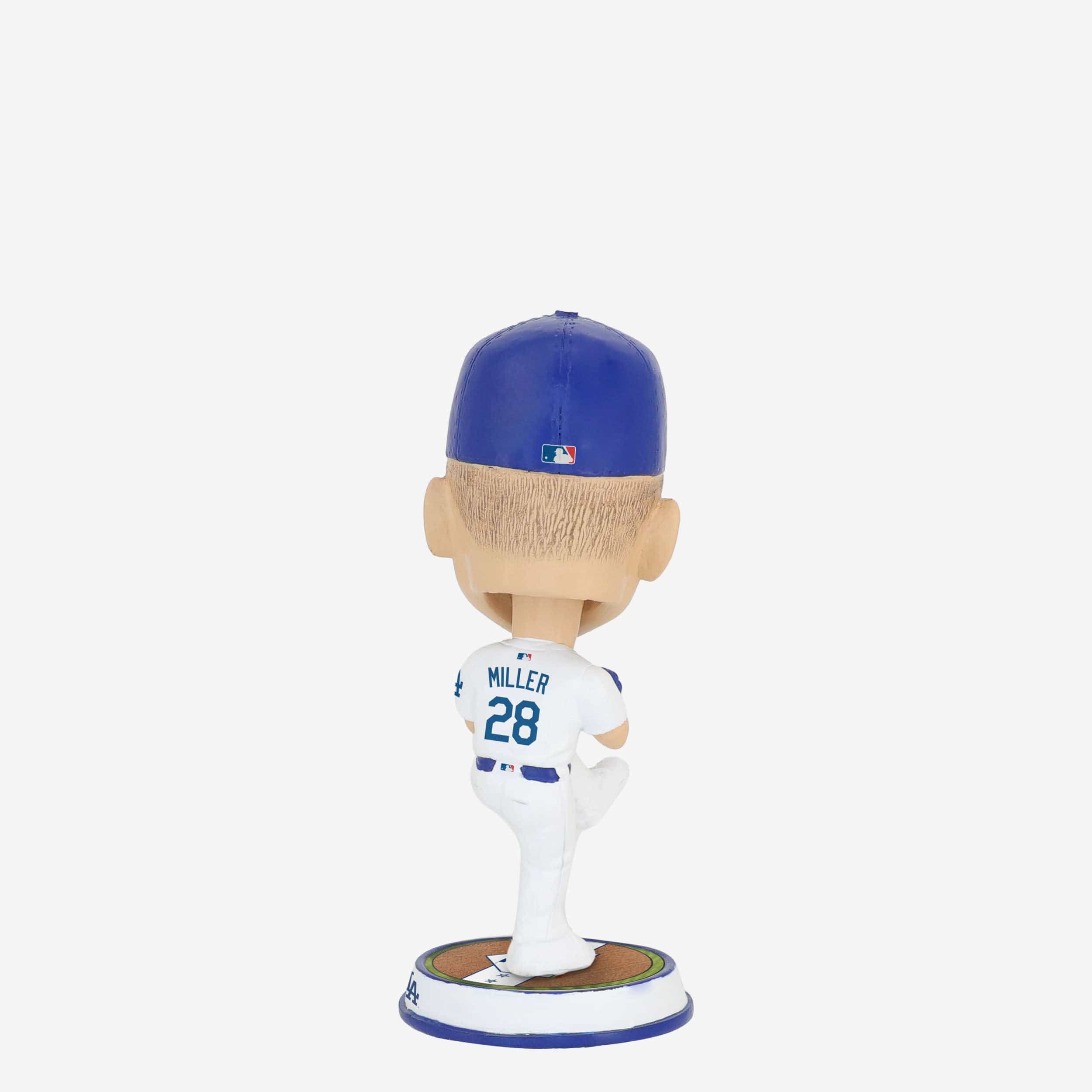 Bobby Miller Los Angeles Dodgers Field Stripe Mini Bighead Bobblehead - Image 5