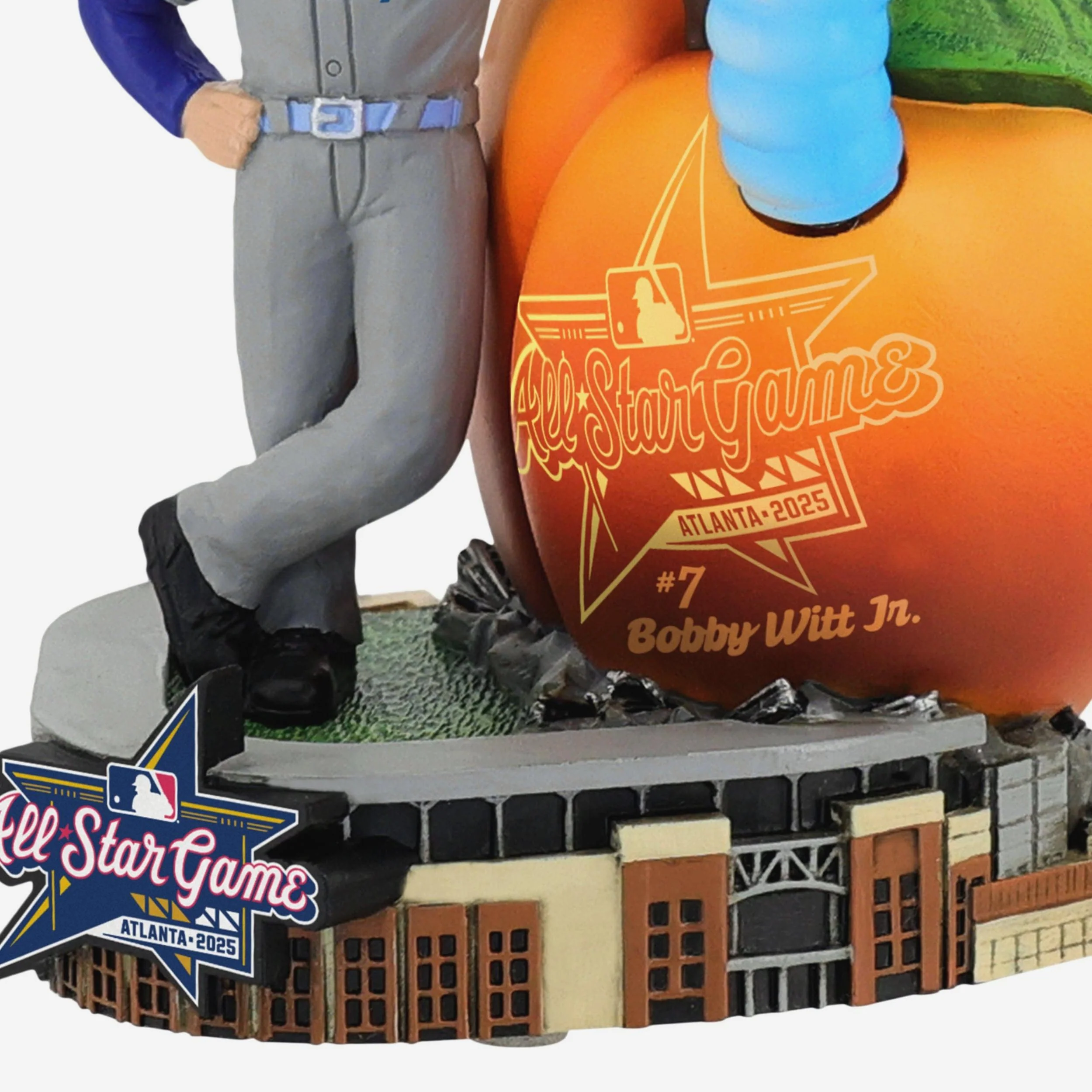 Bobby Witt Jr Kansas City Royals 2025 MLB All-Star Peach Dual Bobblehead - Image 3