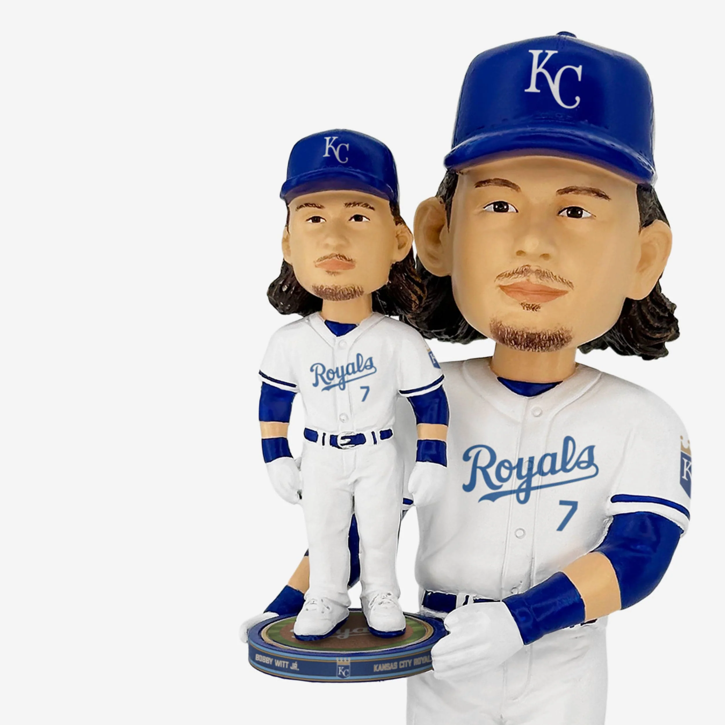 Bobby Witt Jr Kansas City Royals Bobble Dubblz Bobblehead - Image 4