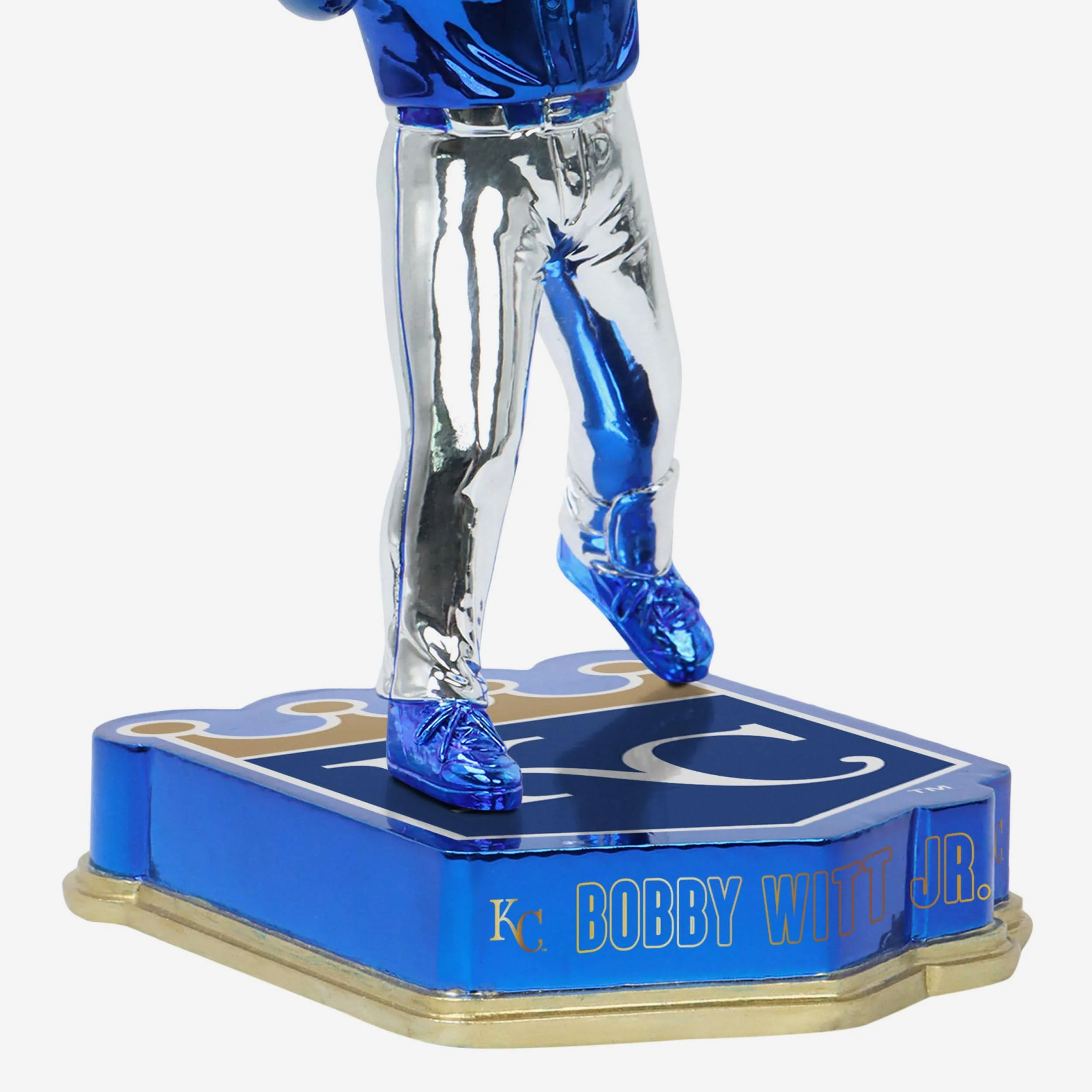 Bobby Witt Jr Kansas City Royals Electroplated Bobblehead - Image 3