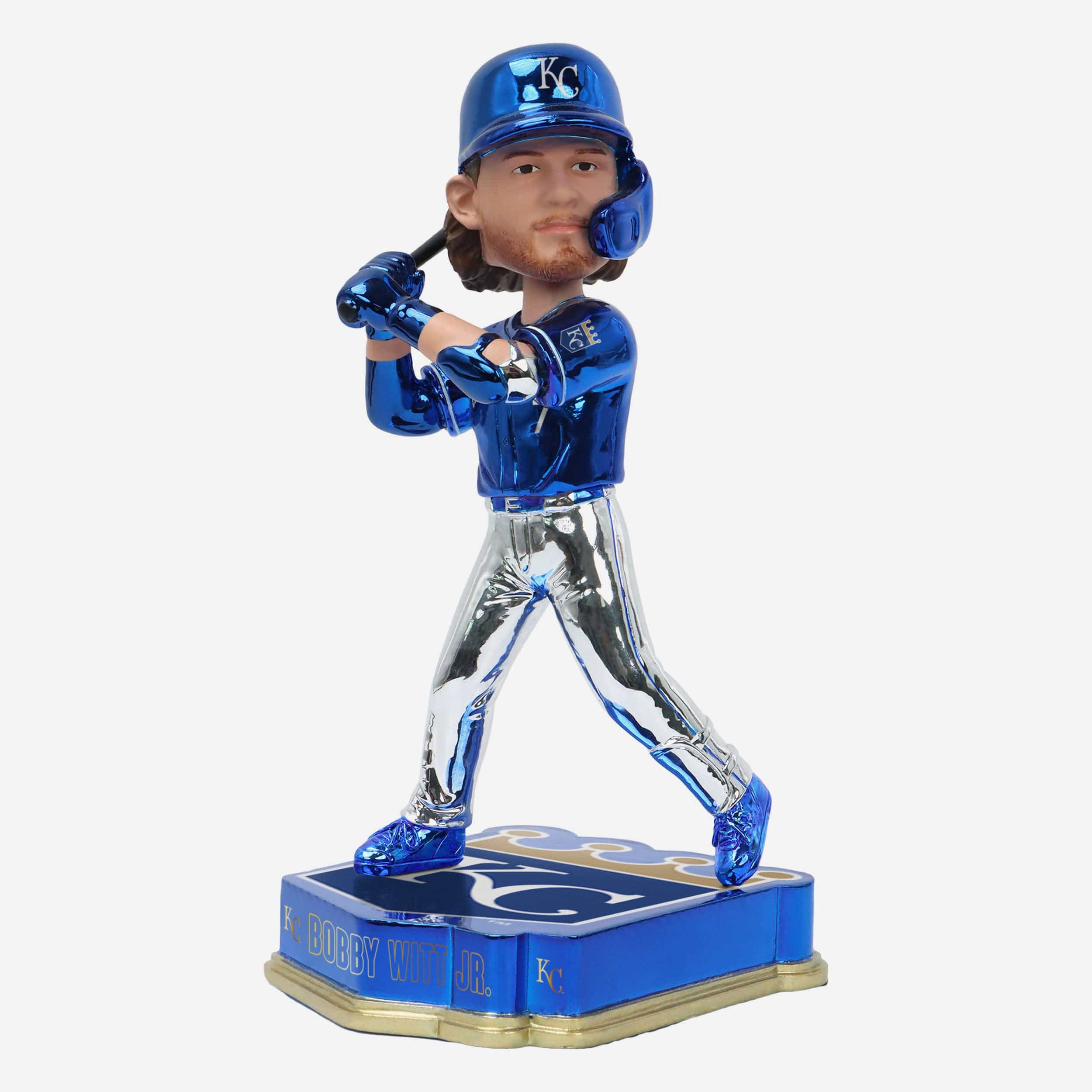 Bobby Witt Jr Kansas City Royals Electroplated Bobblehead - Image 4