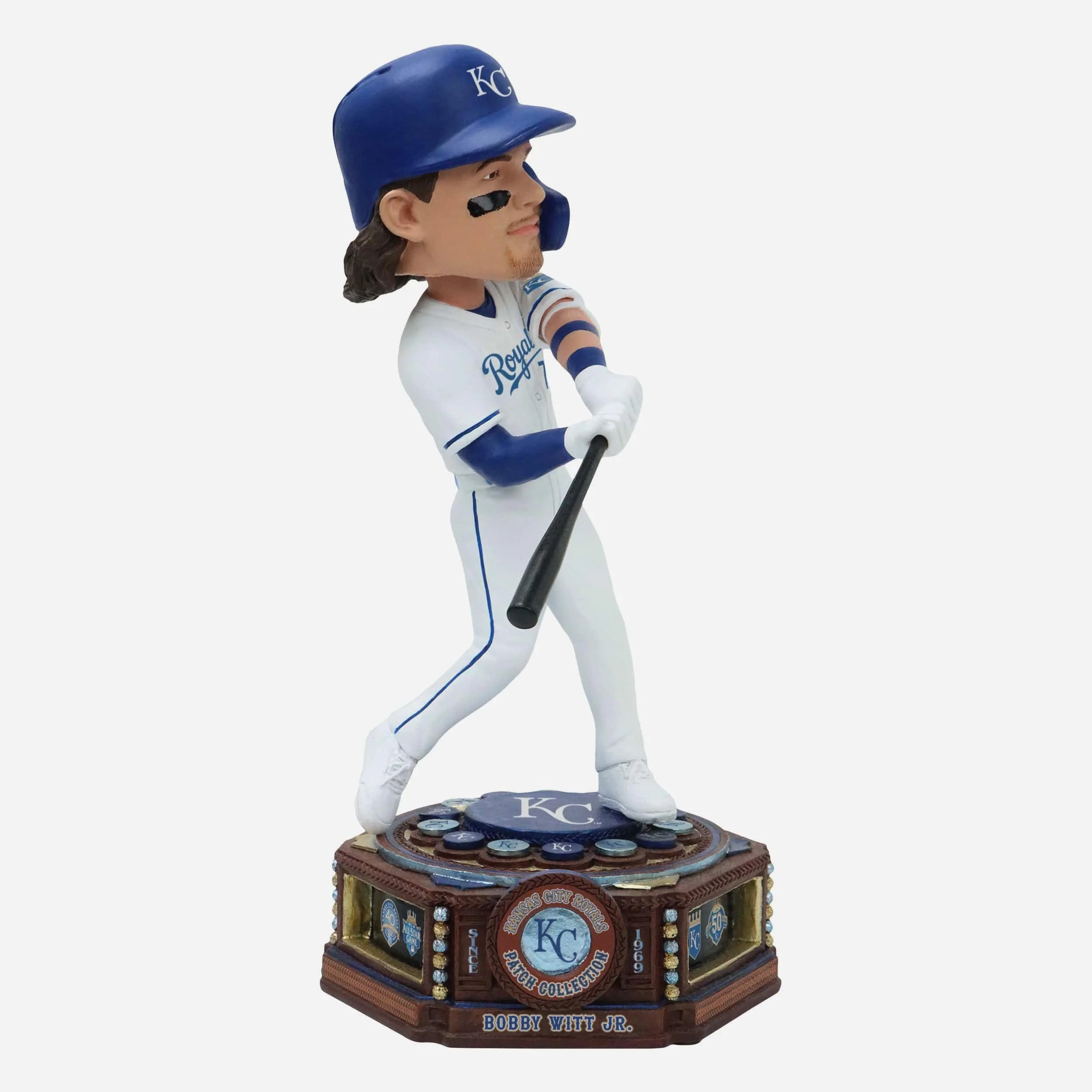 Bobby Witt Jr Kansas City Royals Patch Collection Bobblehead