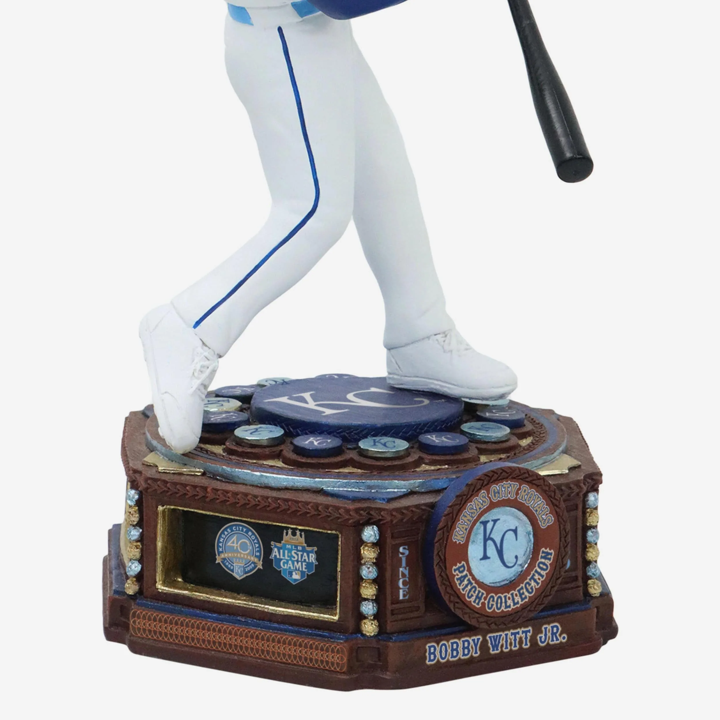 Bobby Witt Jr Kansas City Royals Patch Collection Bobblehead - Image 3
